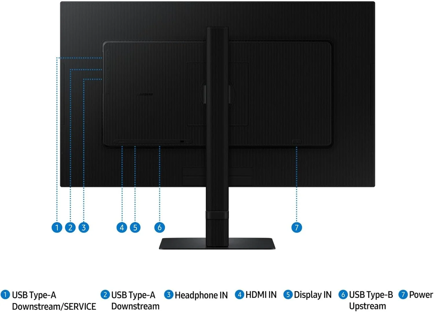 مانیتور 27 اینچی سامسونگ S60D QHD ViewFinity S6 با وضوح بالا، نرخ تازه سازی 100 هرتز، زمان پاسخگویی 5 میلی ثانیه، HDR10، طراحی ارگونومیک - LS27D606EAMXUE مانیتور 27 اینچی سامسونگ S60D QHD ViewFinity S6 با وضوح بالا، نرخ تازه سازی 100 هرتز، زمان پاسخگویی 5 میلی ثانیه، HDR10، طراحی ارگونومیک - LS27D606EAMXUE