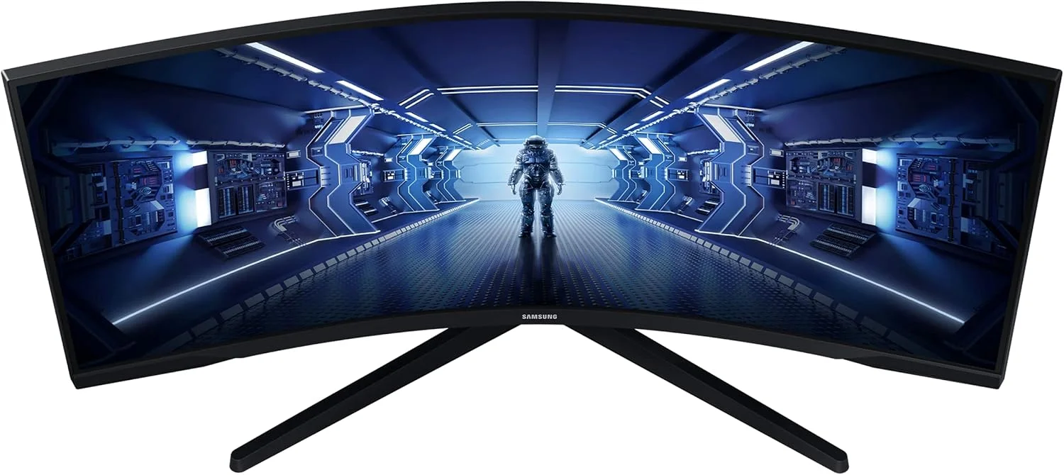 مانیتور گیمینگ 34 اینچی سامسونگ - G5 Odyssey WQHD با صفحه نمایش خمیده 1000R