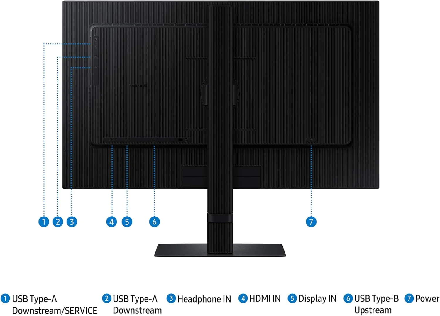 مانیتور کامپیوتر 24 اینچی سامسونگ ViewFinity S6 (S60D) سری QHD با رزولوشن بالا، 100 هرتز، HDR10، پورتهای متعدد شامل HDMI، DisplayPort، USB-A، نصب آسان، پایه با قابلیت تنظیم ارتفاع، LS24D606EANXZA، 2024 مانیتور کامپیوتر 24 اینچی سامسونگ ViewFinity S6 (S60D) سری QHD با رزولوشن بالا، 100 هرتز، HDR10، پورتهای متعدد شامل HDMI، DisplayPort، USB-A، نصب آسان، پایه با قابلیت تنظیم ارتفاع، LS24D606EANXZA، 2024