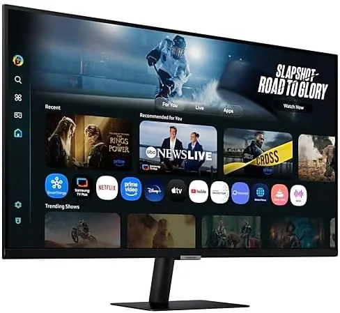مانیتور هوشمند 32 اینچی سامسونگ مدل M7 M70F (دارای هوش مصنوعی و قابلیتهای هوشمند) 4K (3,840 x 2,160) 60 هرتز، USB Type C، پایه ساده، برای سرگرمی و کار، LS32FM702UMXUE مانیتور هوشمند 32 اینچی سامسونگ مدل M7 M70F (دارای هوش مصنوعی و قابلیتهای هوشمند) 4K (3,840 x 2,160) 60 هرتز، USB Type C، پایه ساده، برای سرگرمی و کار، LS32FM702UMXUE