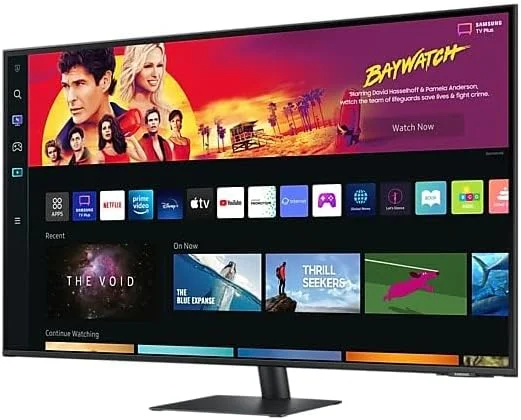 مانیتور هوشمند 43 اینچی 4K UHD سامسونگ USB-C | اتصال بیسیم Wifi، بلوتوث، با بلندگوی داخلی | تجربه تلویزیون هوشمند، فضای کاری و IoT Hub با ریموت صوتی | LS43BM700UMXUE مانیتور هوشمند 43 اینچی 4K UHD سامسونگ USB-C | اتصال بیسیم Wifi، بلوتوث، با بلندگوی داخلی | تجربه تلویزیون هوشمند، فضای کاری و IoT Hub با ریموت صوتی | LS43BM700UMXUE