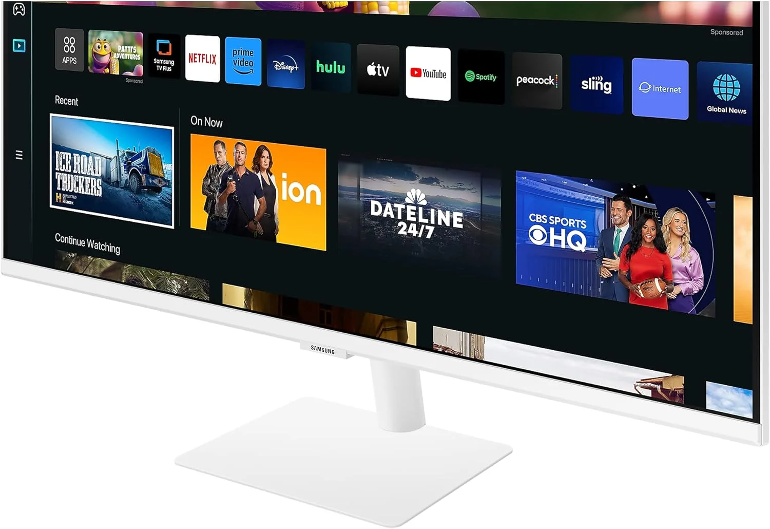 مانیتور هوشمند 32 اینچی سامسونگ مدل 32CM501 M5 با کیفیت FullHD، دارای HDMI، هاب USB، وای فای و بلوتوث - سفید مانیتور هوشمند 32 اینچی سامسونگ مدل 32CM501 M5 با کیفیت FullHD، دارای HDMI، هاب USB، وای فای و بلوتوث - سفید