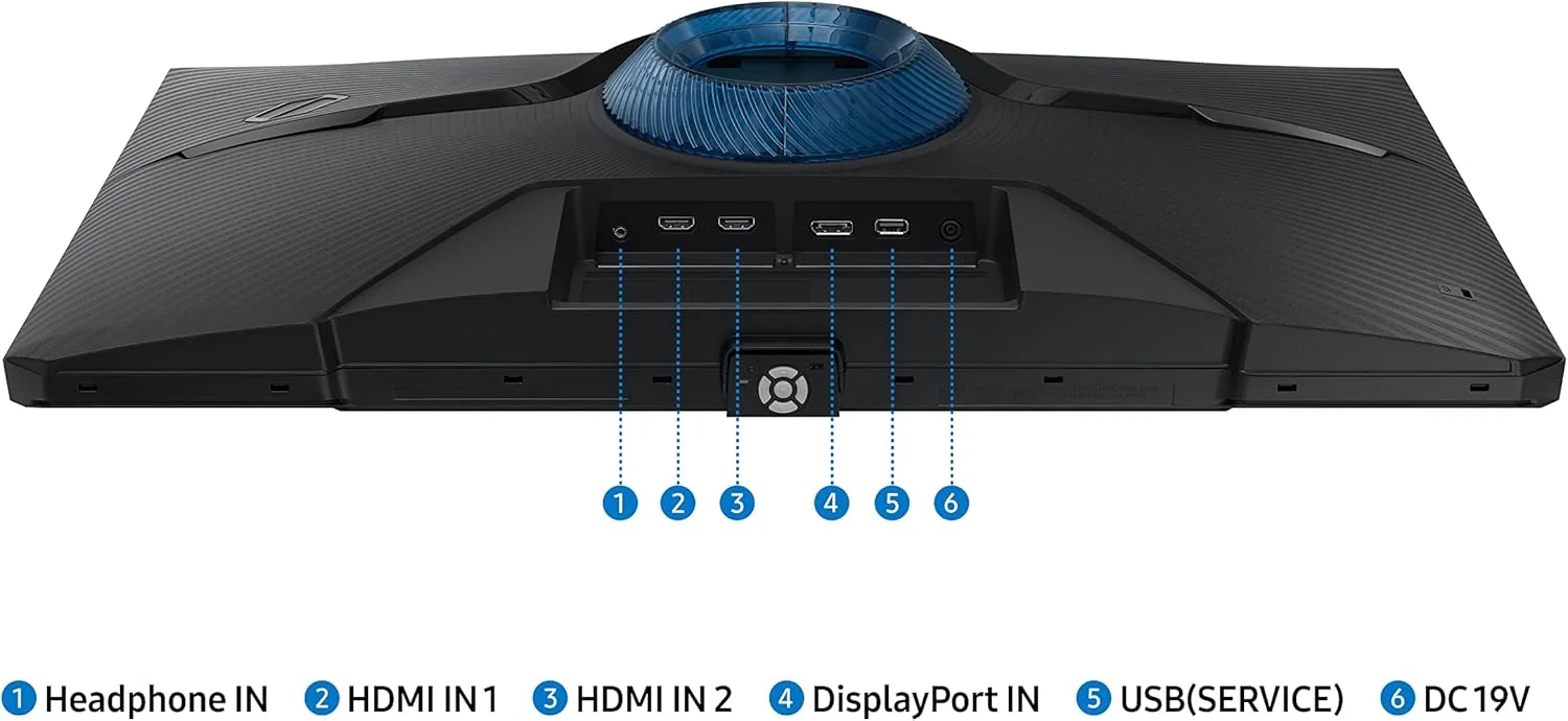 مانیتور گیمینگ 25 اینچی سامسونگ Odyssey G4 LS25BG400EUXXU با نرخ 240 هرتز و زمان پاسخگویی 1 میلیثانیه IPS Full HD - نرخ 240 هرتز، 1 میلیثانیه، 2xHDMI، Displayport، قابلیت تنظیم ارتفاع مانیتور گیمینگ 25 اینچی سامسونگ Odyssey G4 LS25BG400EUXXU با نرخ 240 هرتز و زمان پاسخگویی 1 میلیثانیه IPS Full HD - نرخ 240 هرتز، 1 میلیثانیه، 2xHDMI، Displayport، قابلیت تنظیم ارتفاع