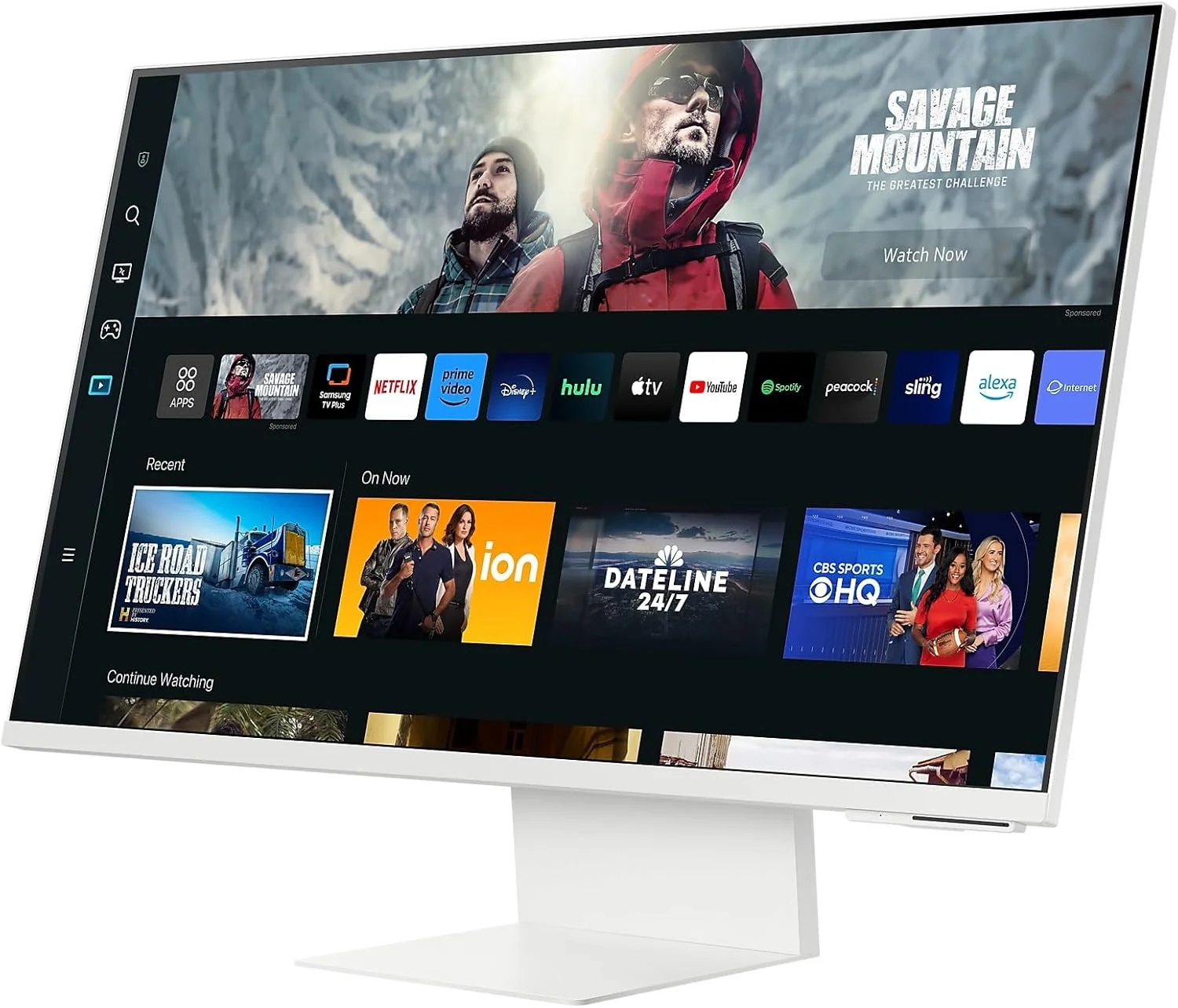 مانیتور هوشمند 32 اینچی 4K سامسونگ VA با وب کم، HDMI، USB-C، هاب USB، WiFi، بلوتوث مدل M8 M80C سفید مانیتور هوشمند 32 اینچی 4K سامسونگ VA با وب کم، HDMI، USB-C، هاب USB، WiFi، بلوتوث مدل M8 M80C سفید