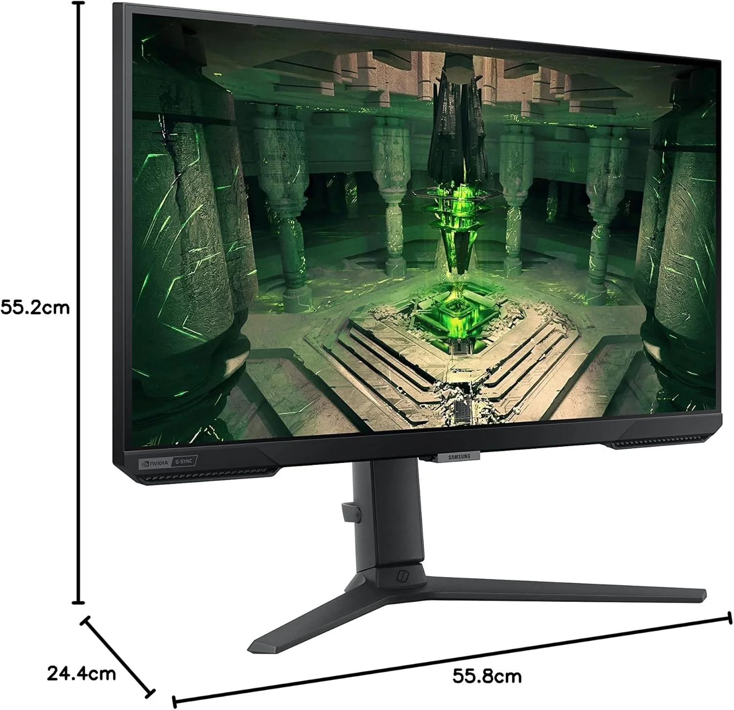 مانیتور گیمینگ 25 اینچی سامسونگ Odyssey G4 LS25BG400EUXXU با نرخ 240 هرتز و زمان پاسخگویی 1 میلیثانیه IPS Full HD - نرخ 240 هرتز، 1 میلیثانیه، 2xHDMI، Displayport، قابلیت تنظیم ارتفاع مانیتور گیمینگ 25 اینچی سامسونگ Odyssey G4 LS25BG400EUXXU با نرخ 240 هرتز و زمان پاسخگویی 1 میلیثانیه IPS Full HD - نرخ 240 هرتز، 1 میلیثانیه، 2xHDMI، Displayport، قابلیت تنظیم ارتفاع