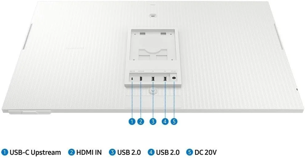 مانیتور هوشمند سامسونگ M8 2024، 32 اینچ، وای فای، بلوتوث، اسپیکر، 4K، سفید (3,840 x 2,160)|LS32DM801UMXUE مانیتور هوشمند سامسونگ M8 2024، 32 اینچ، وای فای، بلوتوث، اسپیکر، 4K، سفید (3,840 x 2,160)|LS32DM801UMXUE