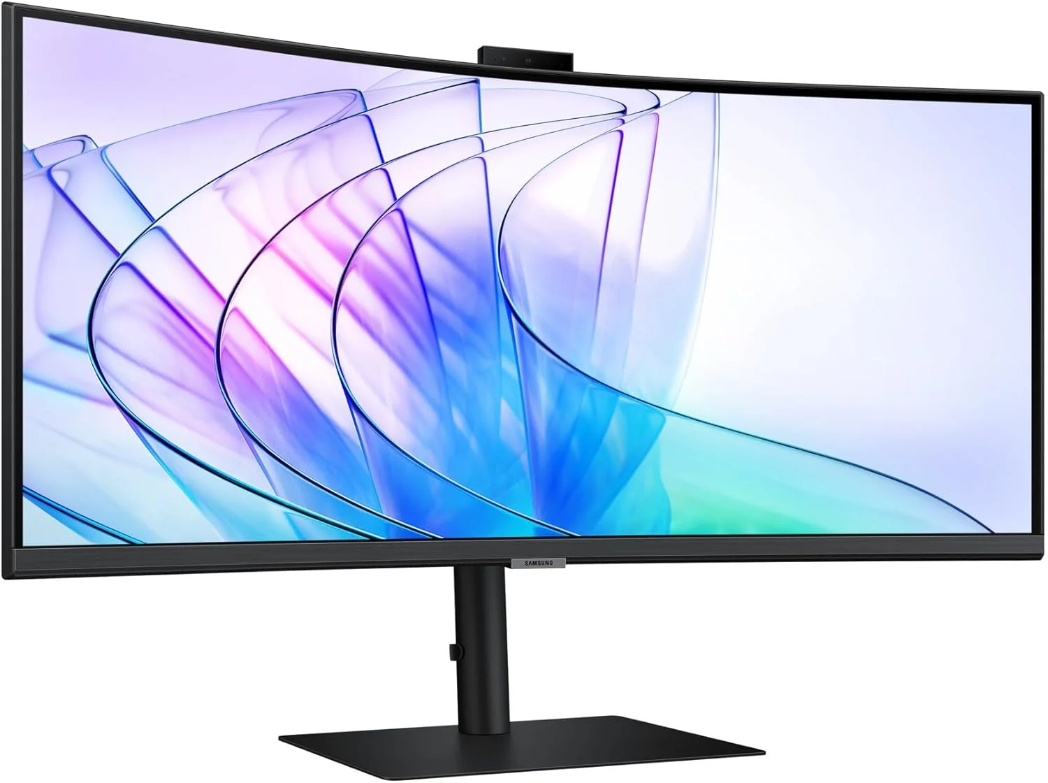 مانیتور خمیده 34 اینچی سامسونگ ViewFinity S6 5VC WQHD با وب کم، نرخ تازه سازی 100 هرتز، زمان پاسخگویی 5 میلی ثانیه، بلندگوی داخلی، دوربین داخلی، انحنای صفحه نمایش 1000R - LS34C650VAMXUE مانیتور خمیده 34 اینچی سامسونگ ViewFinity S6 5VC WQHD با وب کم، نرخ تازه سازی 100 هرتز، زمان پاسخگویی 5 میلی ثانیه، بلندگوی داخلی، دوربین داخلی، انحنای صفحه نمایش 1000R - LS34C650VAMXUE