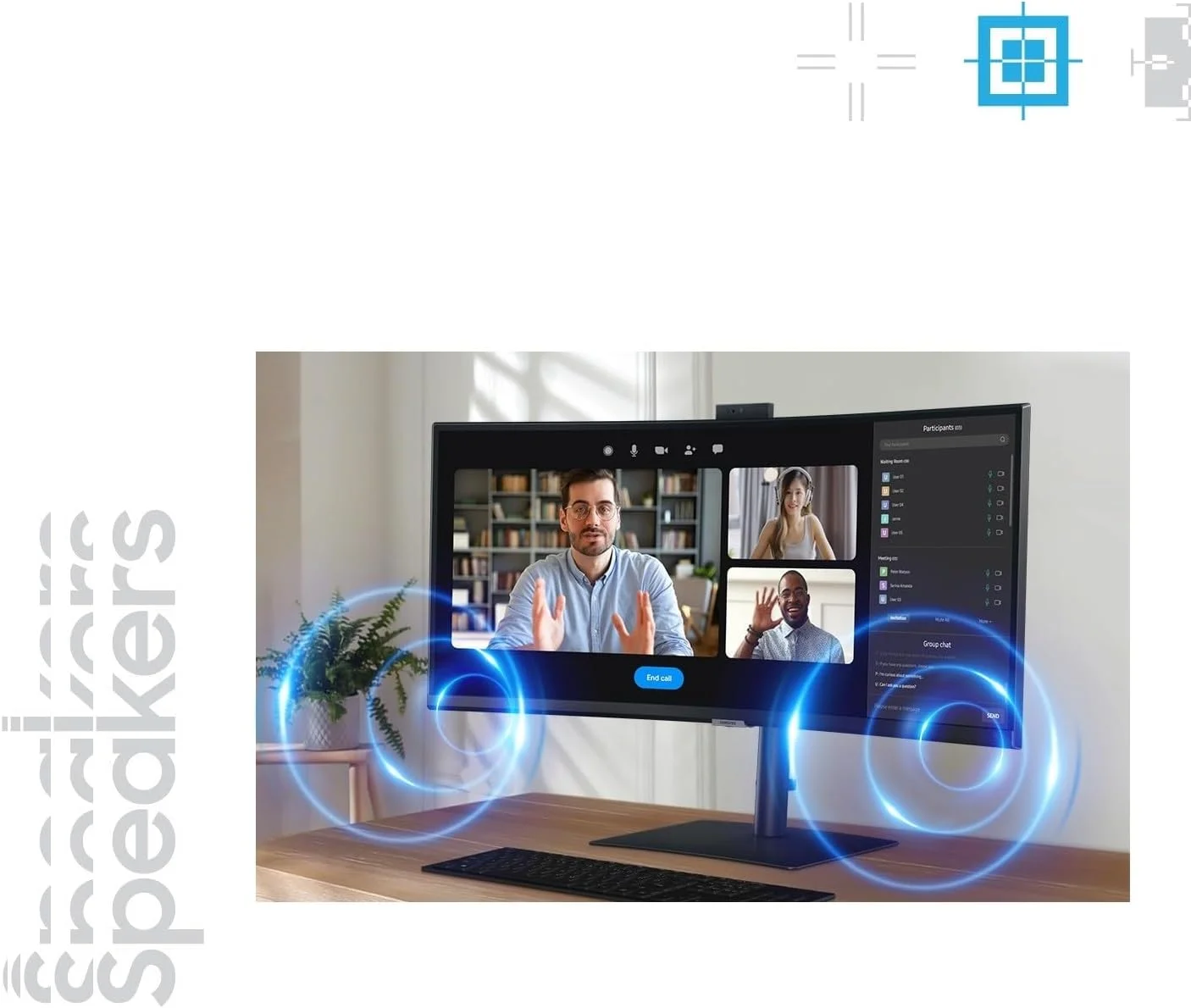 مانیتور خمیده 34 اینچی سامسونگ ViewFinity S6 5VC WQHD با وب کم، نرخ تازه سازی 100 هرتز، زمان پاسخگویی 5 میلی ثانیه، بلندگوی داخلی، دوربین داخلی، انحنای صفحه نمایش 1000R - LS34C650VAMXUE مانیتور خمیده 34 اینچی سامسونگ ViewFinity S6 5VC WQHD با وب کم، نرخ تازه سازی 100 هرتز، زمان پاسخگویی 5 میلی ثانیه، بلندگوی داخلی، دوربین داخلی، انحنای صفحه نمایش 1000R - LS34C650VAMXUE