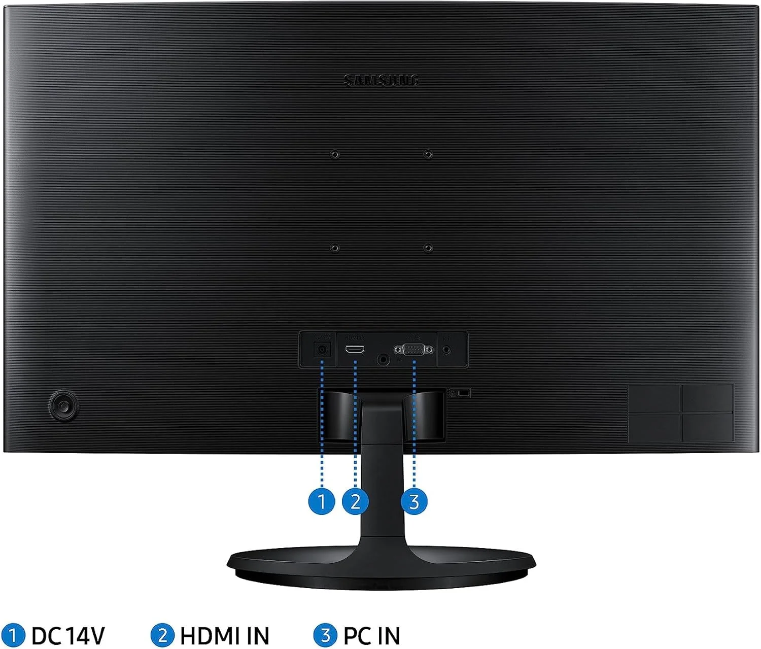 مانیتور خمیده 24 اینچی سامسونگ S3 با کیفیت Full HD، انحنای صفحه نمایش 1800R، نرخ تازه سازی 75 هرتز، AMD FreeSync (بازسازی شده) مانیتور خمیده 24 اینچی سامسونگ S3 با کیفیت Full HD، انحنای صفحه نمایش 1800R، نرخ تازه سازی 75 هرتز، AMD FreeSync (بازسازی شده)