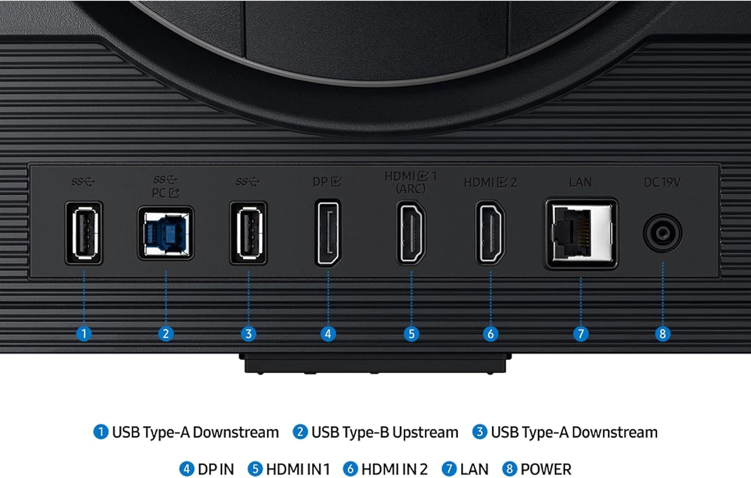 مانیتور گیمینگ هوشمند 27 اینچی سامسونگ Odyssey G7 (G70D) 4K UHD IPS با نرخ نوسازی 144 هرتز و زمان پاسخگویی 1 میلیثانیه (GtG)، AMD Freesync Premium، رنگهای زنده، پایه قابل تنظیم، Black Equalizer، مدل LS27DG702ENXZA مانیتور گیمینگ هوشمند 27 اینچی سامسونگ Odyssey G7 (G70D) 4K UHD IPS با نرخ نوسازی 144 هرتز و زمان پاسخگویی 1 میلیثانیه (GtG)، AMD Freesync Premium، رنگهای زنده، پایه قابل تنظیم، Black Equalizer، مدل LS27DG702ENXZA