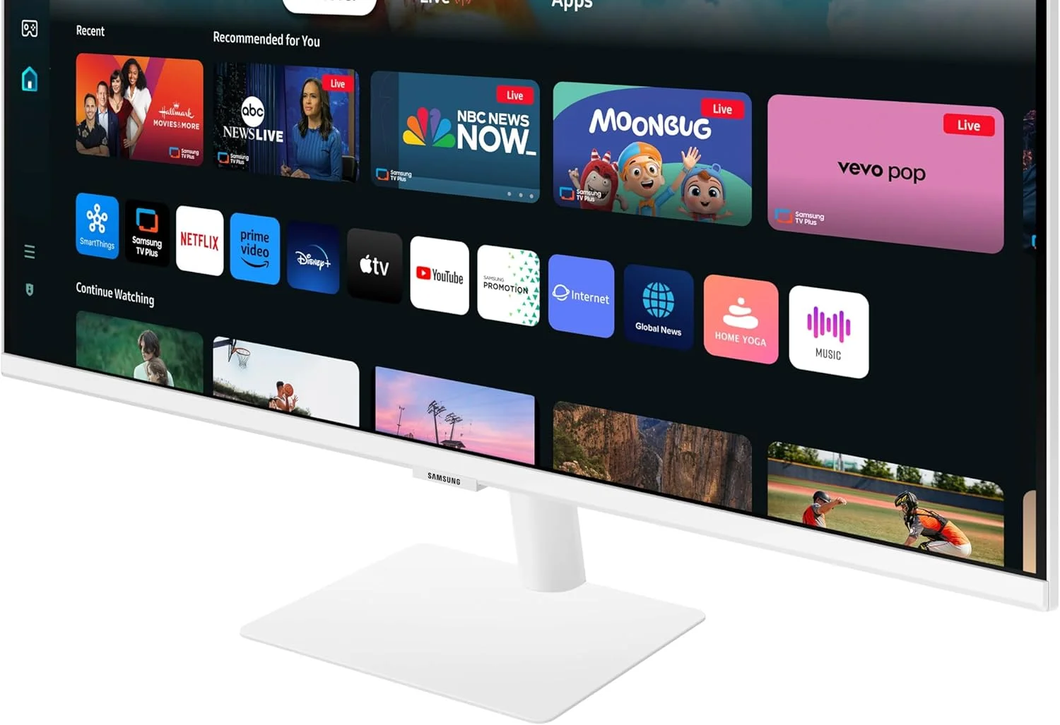 مانیتور هوشمند 27 اینچی FHD سامسونگ سری M5 (M50D) با قابلیت پخش تلویزیون، بلندگوها، HDR10، مرکز بازی، پورت های متعدد، ردیاب تمرین، ابزارهای دسترسی بصری، LS27DM501ENXZA، 2024 مانیتور هوشمند 27 اینچی FHD سامسونگ سری M5 (M50D) با قابلیت پخش تلویزیون، بلندگوها، HDR10، مرکز بازی، پورت های متعدد، ردیاب تمرین، ابزارهای دسترسی بصری، LS27DM501ENXZA، 2024