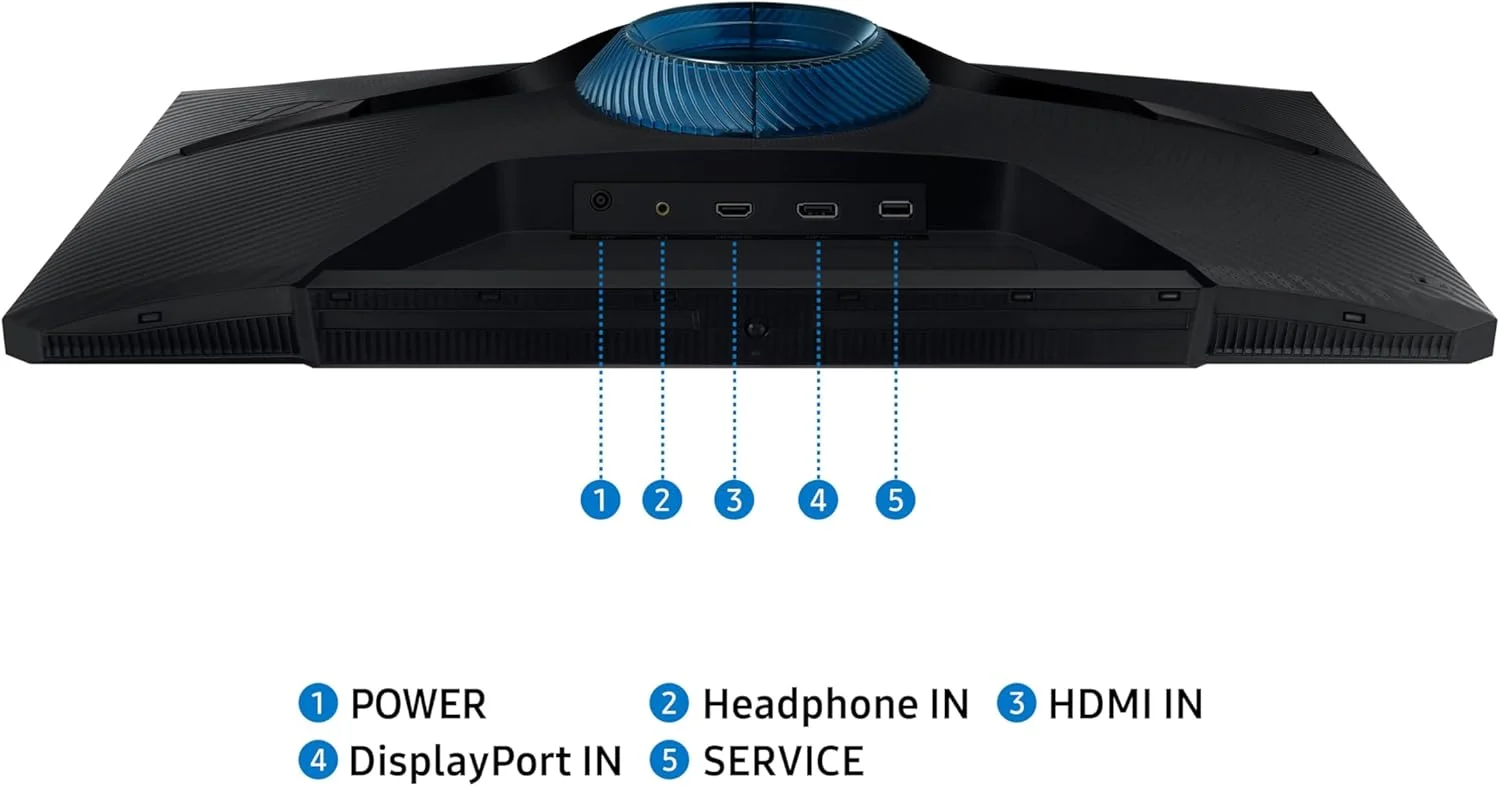 مانیتور گیمینگ 24 اینچ سامسونگ Odyssey G30D FHD با زمان پاسخگویی 1 میلیثانیه، نرخ تازهسازی 180 هرتز، حالت محافظ چشم، AMD FreeSync، پایه قابل تنظیم ارتفاع با قابلیت چرخش، شیب، محور و قابلیت نصب VESA، مدل LS24DG302ENXZA مانیتور گیمینگ 24 اینچ سامسونگ Odyssey G30D FHD با زمان پاسخگویی 1 میلیثانیه، نرخ تازهسازی 180 هرتز، حالت محافظ چشم، AMD FreeSync، پایه قابل تنظیم ارتفاع با قابلیت چرخش، شیب، محور و قابلیت نصب VESA، مدل LS24DG302ENXZA