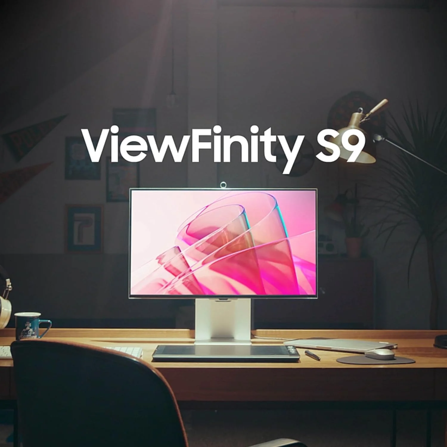 مانیتور کامپیوتر 27 اینچی سامسونگ ViewFinity S9 Series 5K، Thunderbolt 4، DisplayPort، صفحه نمایش مات، دوربین 4K Slimfit، طراحی فلزی باریک، AirPlay، برنامه های Smart-TV، Gaming Hub، LS27C900PANXZA، 2023 مانیتور کامپیوتر 27 اینچی سامسونگ ViewFinity S9 Series 5K، Thunderbolt 4، DisplayPort، صفحه نمایش مات، دوربین 4K Slimfit، طراحی فلزی باریک، AirPlay، برنامه های Smart-TV، Gaming Hub، LS27C900PANXZA، 2023
