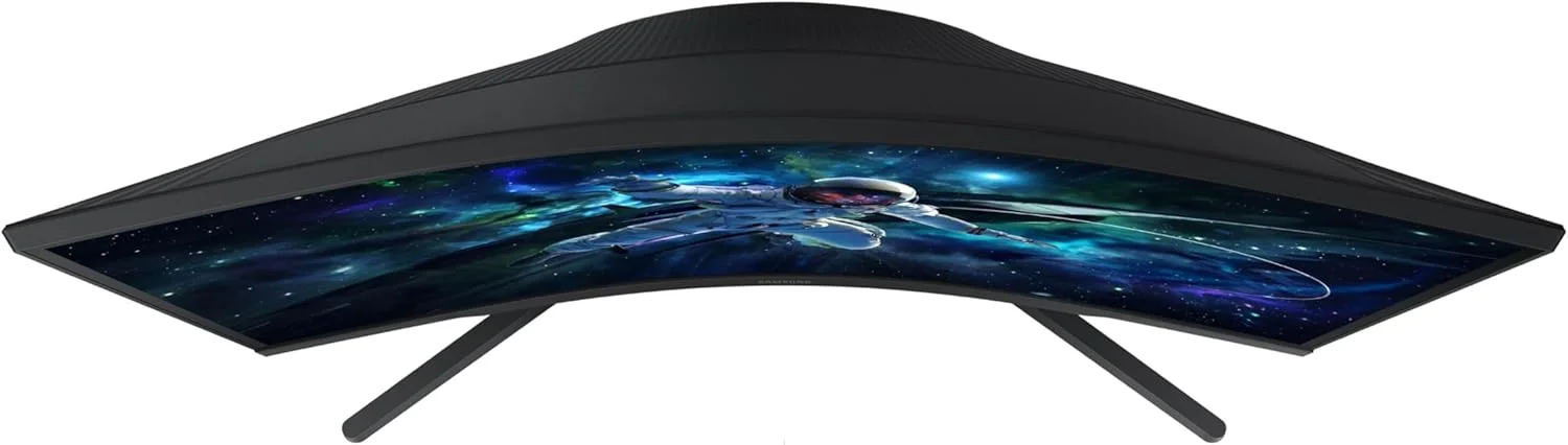 مانیتور گیمینگ خمیده 32 اینچی سامسونگ Odyssey G55C سری QHD، زمان پاسخگویی 1 میلیثانیه (MPRT)، HDR10، نرخ تازهسازی 165 هرتز، AMD Radeon FreeSync، محافظت از چشم، LS32CG550ENXZA، مدل 2024 مانیتور گیمینگ خمیده 32 اینچی سامسونگ Odyssey G55C سری QHD، زمان پاسخگویی 1 میلیثانیه (MPRT)، HDR10، نرخ تازهسازی 165 هرتز، AMD Radeon FreeSync، محافظت از چشم، LS32CG550ENXZA، مدل 2024