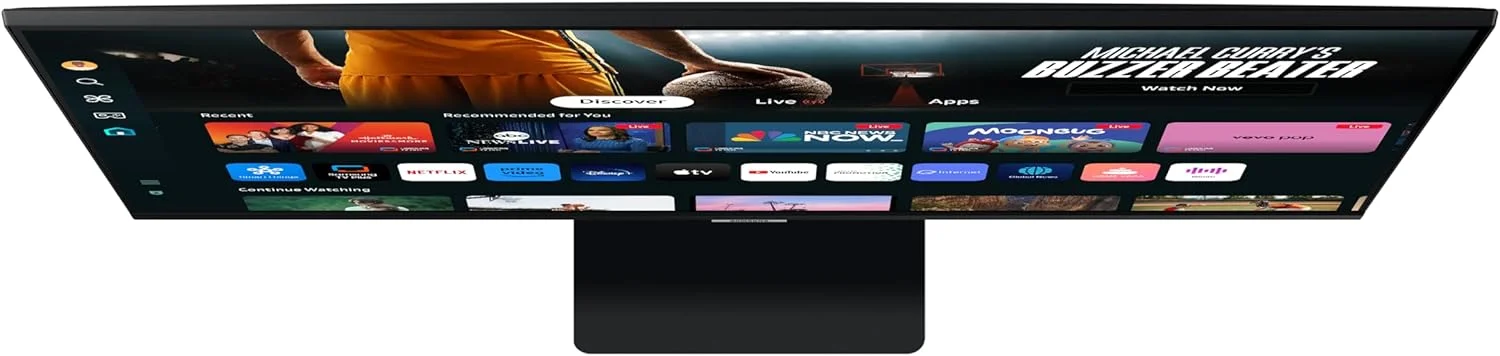 مانیتور هوشمند 32 اینچ 4K Ultra HD HDR10 سامسونگ LS32DM700UUXXU با اسپیکر - 3840x2160، USB-C، HDMI، WiFi، بلوتوث، Smart Hub برای پخش جریانی تلویزیون، برنامه های Catch Up و Gaming Hub مانیتور هوشمند 32 اینچ 4K Ultra HD HDR10 سامسونگ LS32DM700UUXXU با اسپیکر - 3840x2160، USB-C، HDMI، WiFi، بلوتوث، Smart Hub برای پخش جریانی تلویزیون، برنامه های Catch Up و Gaming Hub