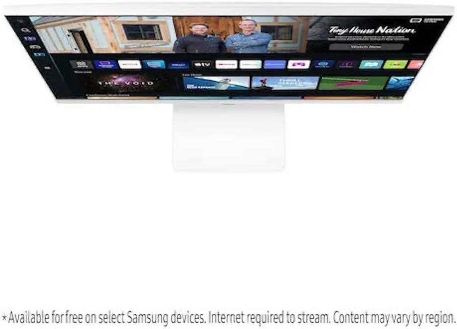 مانیتور هوشمند 27 اینچی سامسونگ مدل LS27BM501EUXXU با کیفیت Full HD و Smart Hub برای استریم تلویزیون و برنامه های catch up - سفید مانیتور هوشمند 27 اینچی سامسونگ مدل LS27BM501EUXXU با کیفیت Full HD و Smart Hub برای استریم تلویزیون و برنامه های catch up - سفید