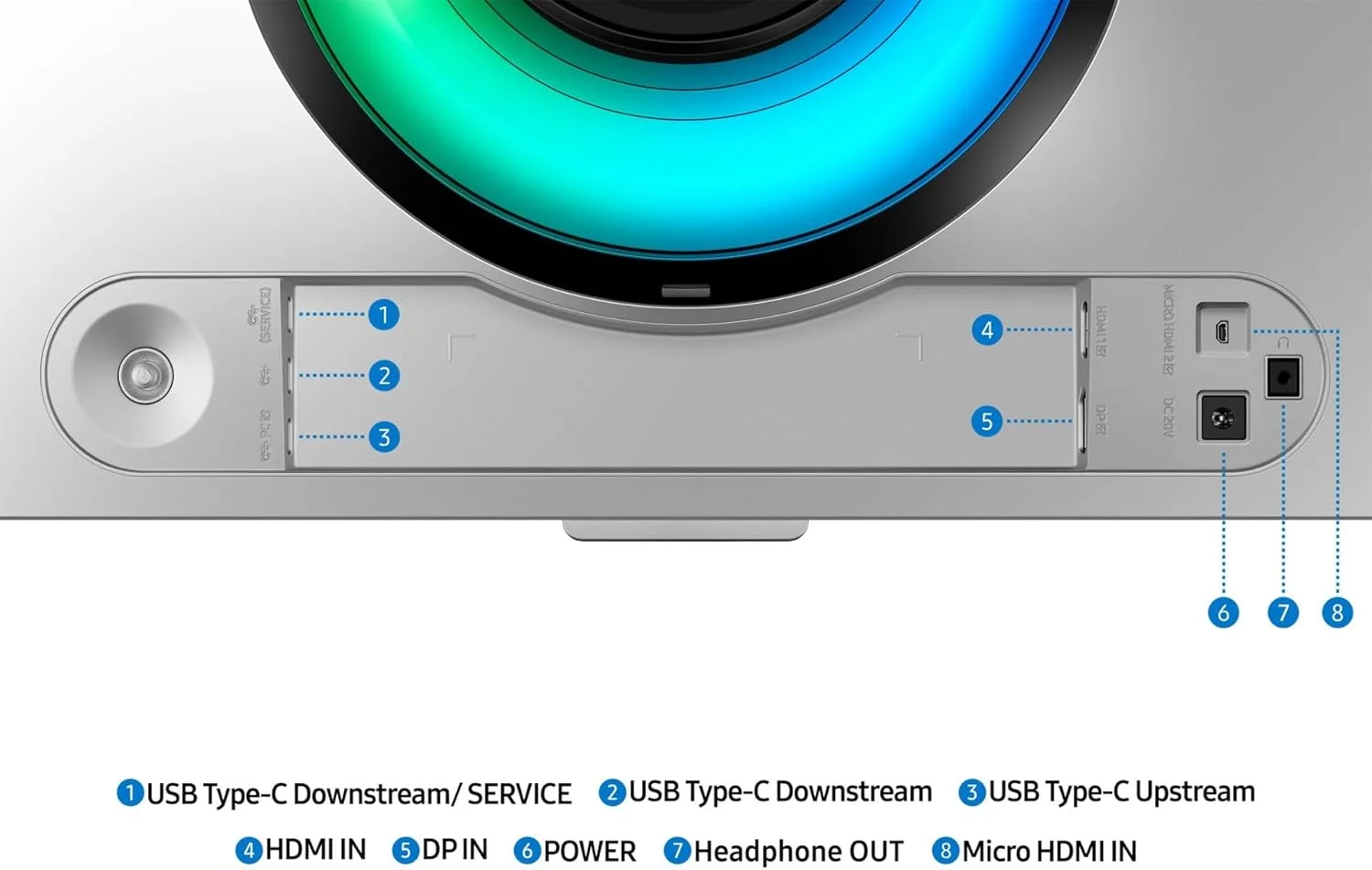 مانیتور گیمینگ 49 اینچی سامسونگ G9 G932 Odyssey OLED Dual QHD با رزولوشن 1800R صفحه نمایش منحنی نرخ تازه سازی 240 هرتز زمان پاسخگویی 0.03 میلی ثانیه تنظیم ارتفاع محافظ صفحه نمایش LS49DG932SMXUE مانیتور گیمینگ 49 اینچی سامسونگ G9 G932 Odyssey OLED Dual QHD با رزولوشن 1800R صفحه نمایش منحنی نرخ تازه سازی 240 هرتز زمان پاسخگویی 0.03 میلی ثانیه تنظیم ارتفاع محافظ صفحه نمایش LS49DG932SMXUE