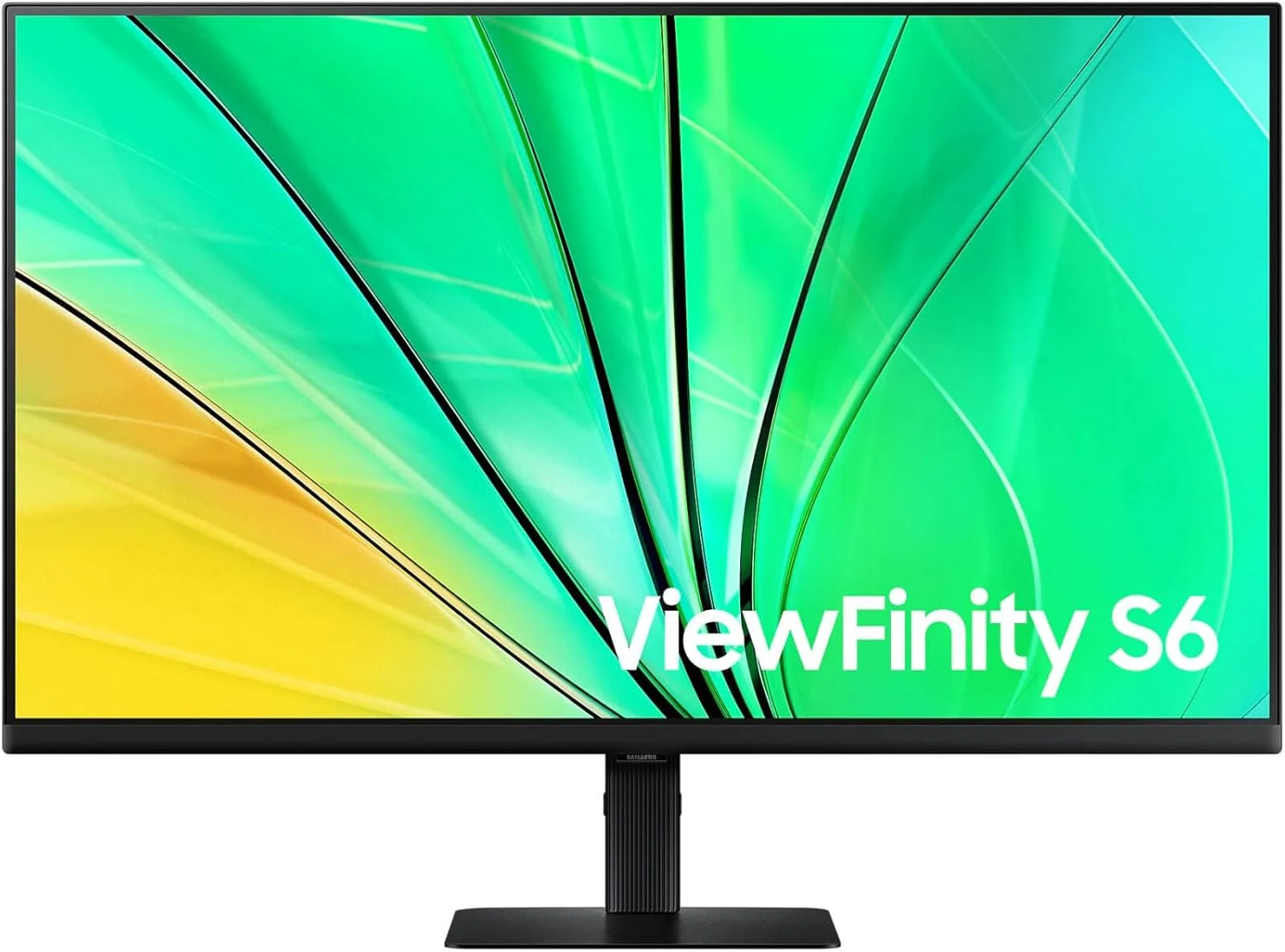 مانیتور 32 اینچ سامسونگ ViewFinity S6 S60D با رزولوشن QHD، نرخ تازه‌سازی 100 هرتز، زمان پاسخگویی 5 میلی‌ثانیه، پورت‌های متعدد و طراحی ارگونومیک - LS32D606EAMXUE