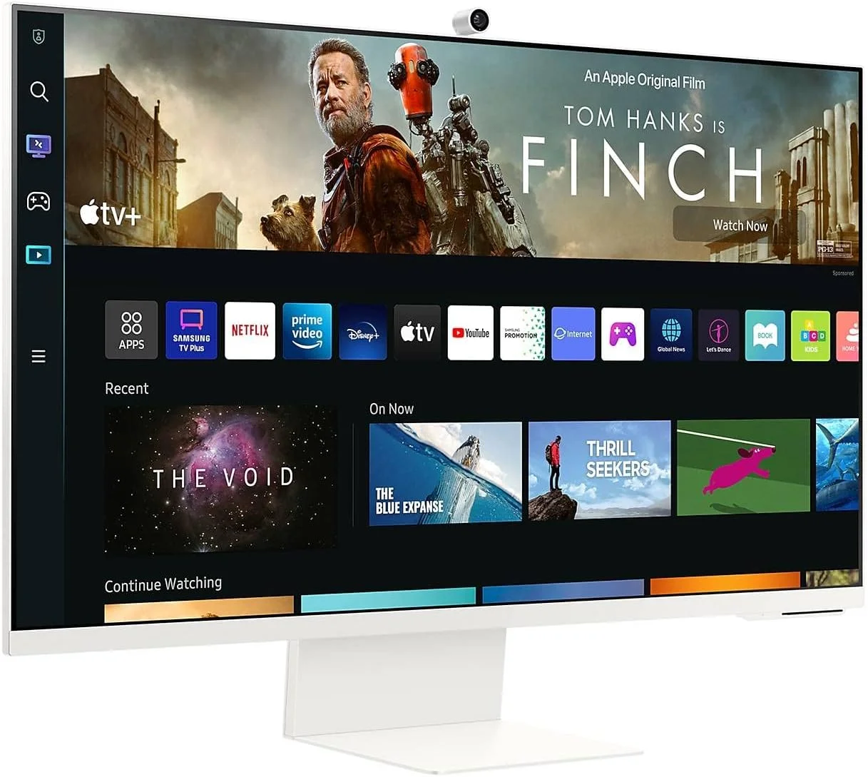 مانیتور تخت 32 اینچی 4K UHD سامسونگ M8 (سفید گرم، نرخ نوسازی حداکثر 60 هرتز، زمان پاسخگویی 4 میلیثانیه GtG، نسبت تصویر 16:9، HDR10، هاب IoT، USB-C) مانیتور تخت 32 اینچی 4K UHD سامسونگ M8 (سفید گرم، نرخ نوسازی حداکثر 60 هرتز، زمان پاسخگویی 4 میلیثانیه GtG، نسبت تصویر 16:9، HDR10، هاب IoT، USB-C)