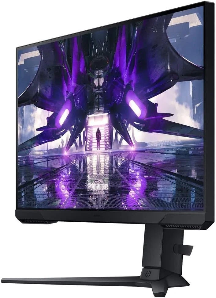 مانیتور گیمینگ 24 اینچ سامسونگ Odyssey AG320 LS24AG320NUXXU - FullHD 1080p، نرخ نوسازی 165 هرتز، زمان پاسخگویی 1 میلی‌ثانیه، رزولوشن 1920x1080، Displayport، HDMI، Freesync Premium، قابلیت تنظیم ارتفاع