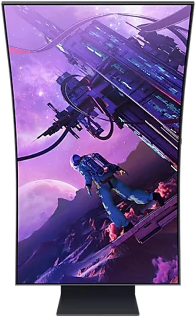 مانیتور گیمینگ سامسونگ Odyssey ARK 55'' S55BG970NU، صفحه نمایش 55 اینچ، رزولوشن UHD 4K (3840 x 2160)، نرخ تازه سازی 165 هرتز، زمان پاسخگویی 1 میلی ثانیه، AMD Freesync، مشکی