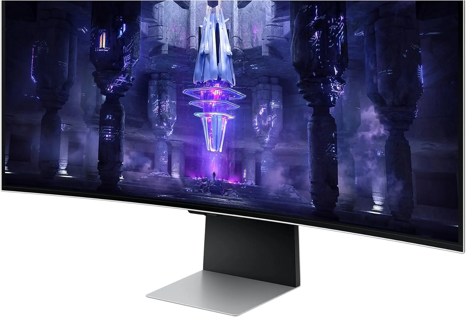 مانیتور گیمینگ 34 اینچی سامسونگ Odyssey OLED G8، نرخ نوسازی 175 هرتز، زمان پاسخگویی 0.1 میلیثانیه، پنل OLED خمیده 1800R، UWQHD: 3440 x 1440، AMD FreeSync Premium Pro، Core Lightning +، هوشمند، قابلیت تنظیم ارتفاع و شیب، USB C، Micro HDMI مانیتور گیمینگ 34 اینچی سامسونگ Odyssey OLED G8، نرخ نوسازی 175 هرتز، زمان پاسخگویی 0.1 میلیثانیه، پنل OLED خمیده 1800R، UWQHD: 3440 x 1440، AMD FreeSync Premium Pro، Core Lightning +، هوشمند، قابلیت تنظیم ارتفاع و شیب، USB C، Micro HDMI