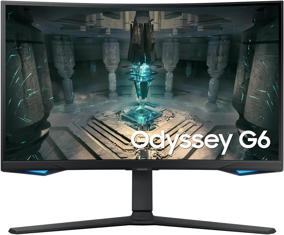 مانیتور گیمینگ سامسونگ Odyssey LS27BG650EU با ابعاد 68.6 سانتی متر (27 اینچ)، رزولوشن 2560 x 1440 پیکسل Quad HD، پنل LCD، رنگ مشکی