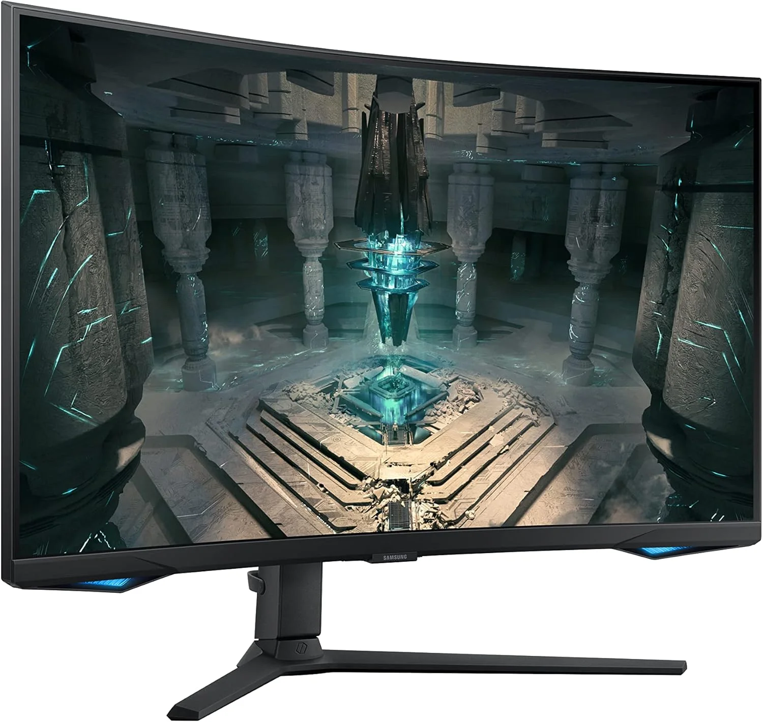 مانیتور گیمینگ خمیده 27 اینچی سامسونگ Odyssey G65B QHD 240Hz 1ms (GTG) HDR 600 Gaming Hub 1000R، مشکی