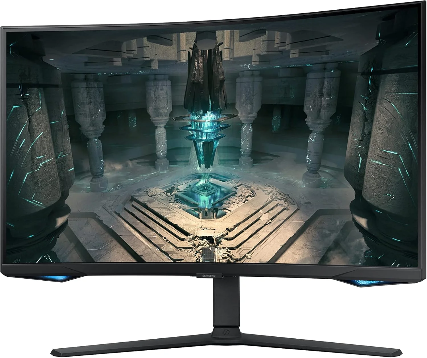 مانیتور گیمینگ خمیده 27 اینچی سامسونگ Odyssey G65B QHD 240Hz 1ms (GTG) HDR 600 Gaming Hub 1000R، مشکی