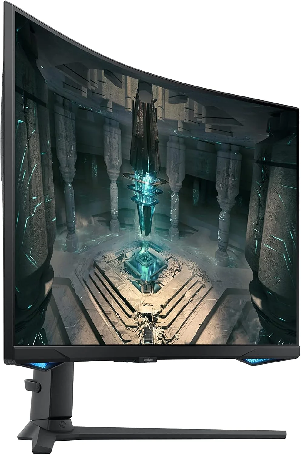 مانیتور گیمینگ خمیده 27 اینچی سامسونگ Odyssey G65B QHD 240Hz 1ms (GTG) HDR 600 Gaming Hub 1000R، مشکی