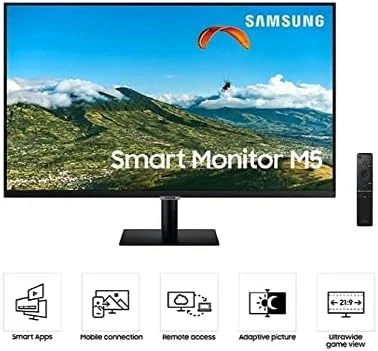 مانیتور هوشمند 32 اینچی سامسونگ FHD با قابلیت اتصال موبایل مانیتور هوشمند 32 اینچی سامسونگ FHD با قابلیت اتصال موبایل