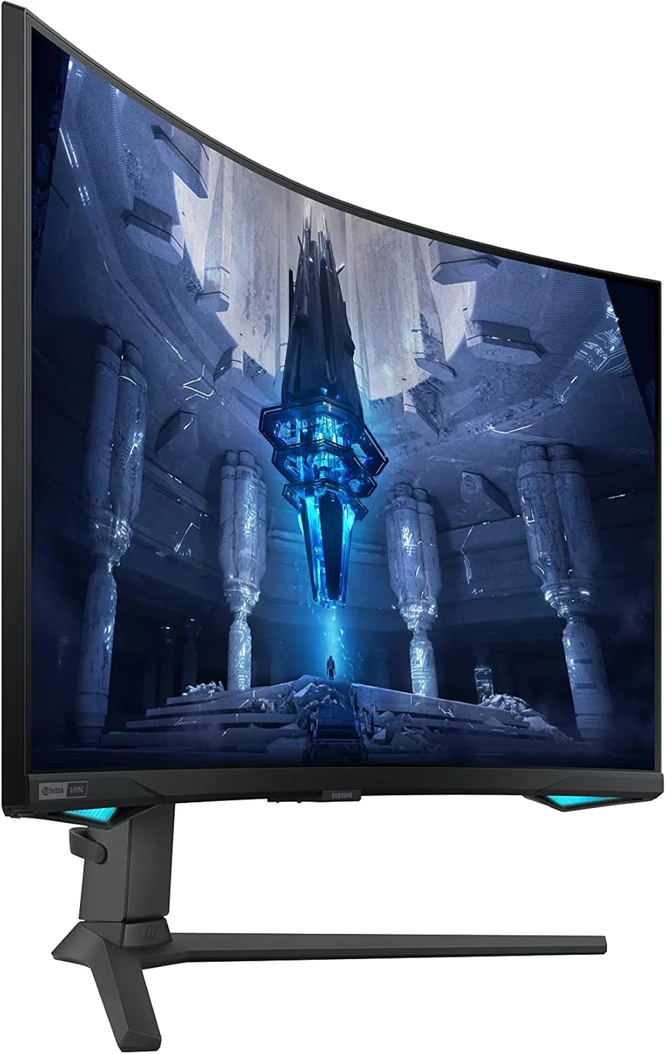 مانیتور گیمینگ خمیده 32 اینچی سامسونگ Odyssey Neo G7 4K UHD 165Hz 1ms G-Sync 1000R، Quantum HDR2000، AMD FreeSync Premium Pro، نمای فوق عریض بازی، DisplayPort، HDMI، پایه قابل تنظیم ارتفاع، مشکی، 2022 مانیتور گیمینگ خمیده 32 اینچی سامسونگ Odyssey Neo G7 4K UHD 165Hz 1ms G-Sync 1000R، Quantum HDR2000، AMD FreeSync Premium Pro، نمای فوق عریض بازی، DisplayPort، HDMI، پایه قابل تنظیم ارتفاع، مشکی، 2022