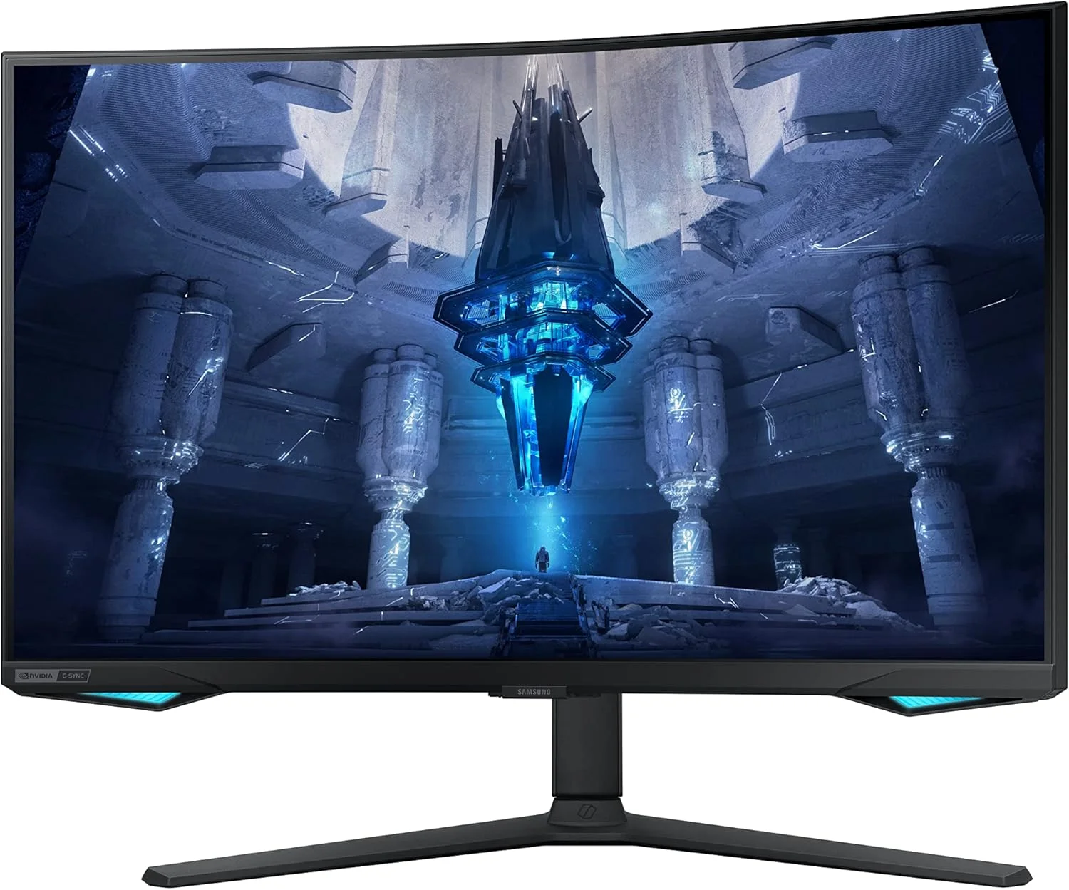 مانیتور گیمینگ خمیده 32 اینچی سامسونگ Odyssey Neo G7 4K UHD 165Hz 1ms G-Sync 1000R، Quantum HDR2000، AMD FreeSync Premium Pro، نمای فوق عریض بازی، DisplayPort، HDMI، پایه قابل تنظیم ارتفاع، مشکی، 2022 مانیتور گیمینگ خمیده 32 اینچی سامسونگ Odyssey Neo G7 4K UHD 165Hz 1ms G-Sync 1000R، Quantum HDR2000، AMD FreeSync Premium Pro، نمای فوق عریض بازی، DisplayPort، HDMI، پایه قابل تنظیم ارتفاع، مشکی، 2022