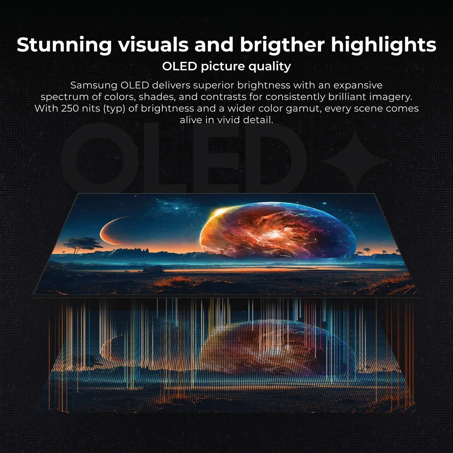 مانیتور گیمینگ 27 اینچی Samsung Odyssey OLED G6 QHD 360Hz - OLED، 0.03ms، FreeSync Premium - همراه با پایه مانیتور 1st Wave™، پایه هدست، وب کم، ماوس و ماوس پد - LS27DG602SMXUE مانیتور گیمینگ 27 اینچی Samsung Odyssey OLED G6 QHD 360Hz - OLED، 0.03ms، FreeSync Premium - همراه با پایه مانیتور 1st Wave™، پایه هدست، وب کم، ماوس و ماوس پد - LS27DG602SMXUE