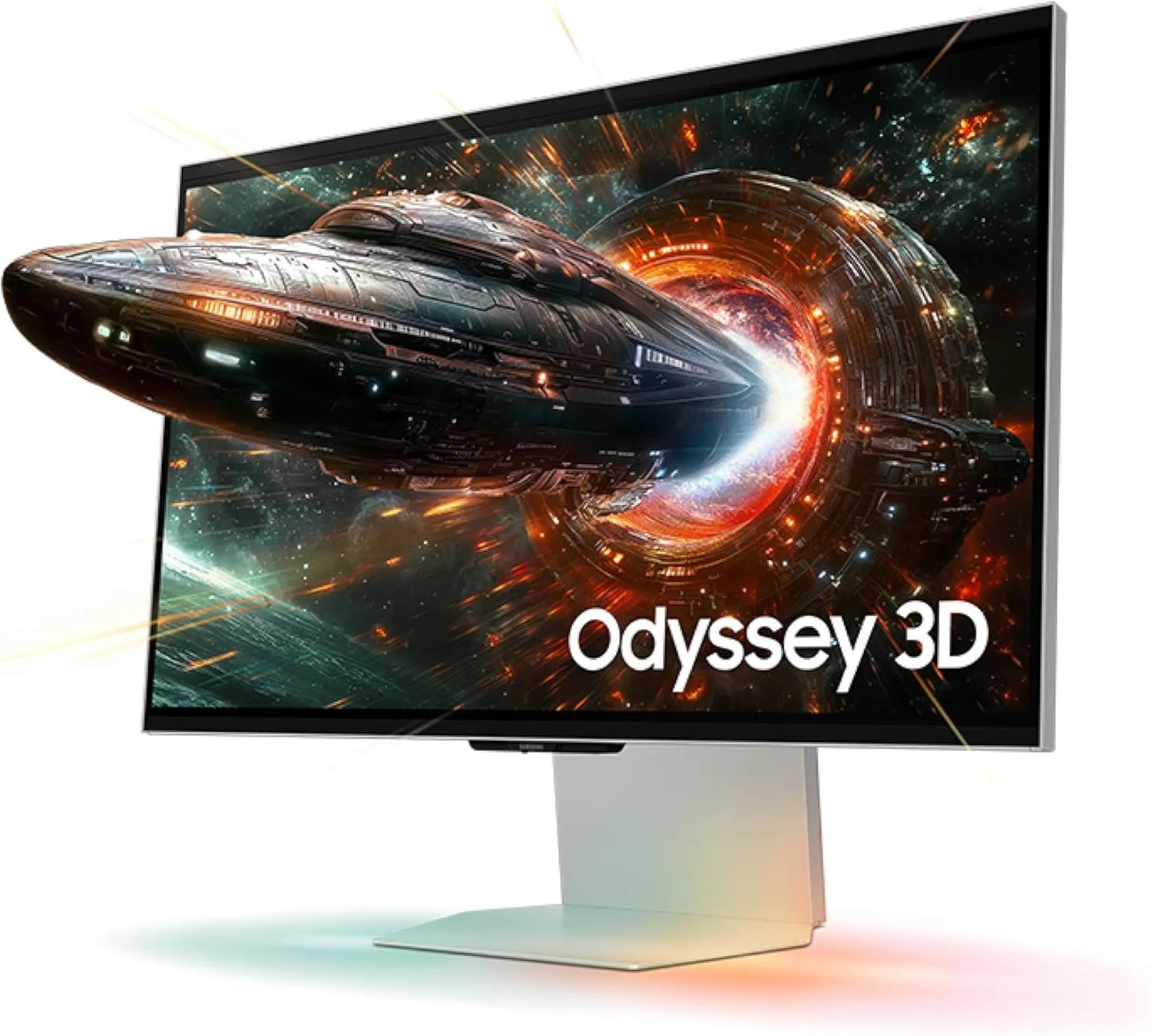 مانیتور گیمینگ 27 اینچی سامسونگ Odyssey 3D G90XF، 4K، 165 هرتز، زمان پاسخگویی 1 میلیثانیه، AMD FreeSync Premium، بدون نیاز به عینک، پایه ارگونومیک، LS27FG900XNXZA، 2025 مانیتور گیمینگ 27 اینچی سامسونگ Odyssey 3D G90XF، 4K، 165 هرتز، زمان پاسخگویی 1 میلیثانیه، AMD FreeSync Premium، بدون نیاز به عینک، پایه ارگونومیک، LS27FG900XNXZA، 2025