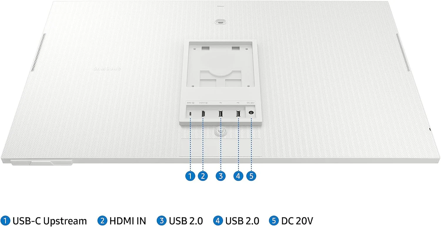 مانیتور تخت 32 اینچ سامسونگ، هوشمند M8، دوربین، کنترل از راه دور، 3840 x 2160، 60 هرتز (LS32CM801ULXZX) مانیتور تخت 32 اینچ سامسونگ، هوشمند M8، دوربین، کنترل از راه دور، 3840 x 2160، 60 هرتز (LS32CM801ULXZX)