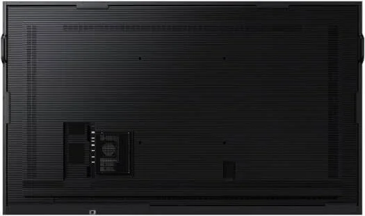 نمایشگر تعاملی 85 اینچی 4K سامسونگ Flip Pro WM85B، زمان پاسخگویی 8 میلی‌ثانیه و تا 20 لمس همزمان، WiFi و BT، بلندگوی 40 واتی، هاب USB-C 3 در 1/RJ45/HDMI/DP، سفید-مشکی | LH85WMBWLGCXUE