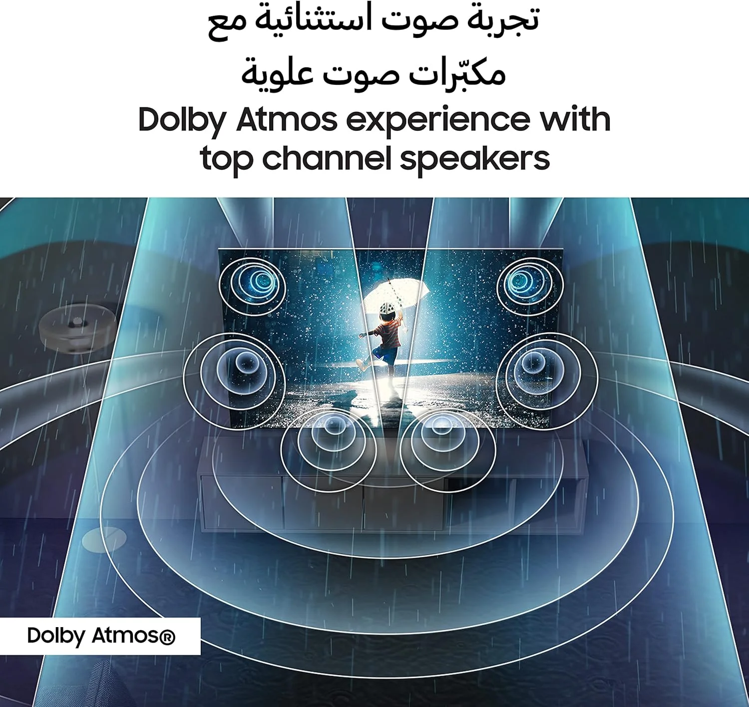 تلویزیون 55 اینچ سامسونگ 4K OLED HDR Dolby Atmos با پردازنده کوانتومی عصبی مدل QA55S95CAUXZN - 1 سال گارانتی (مدل 2023 - نسخه امارات متحده عربی)، مشکی تلویزیون 55 اینچ سامسونگ 4K OLED HDR Dolby Atmos با پردازنده کوانتومی عصبی مدل QA55S95CAUXZN - 1 سال گارانتی (مدل 2023 - نسخه امارات متحده عربی)، مشکی