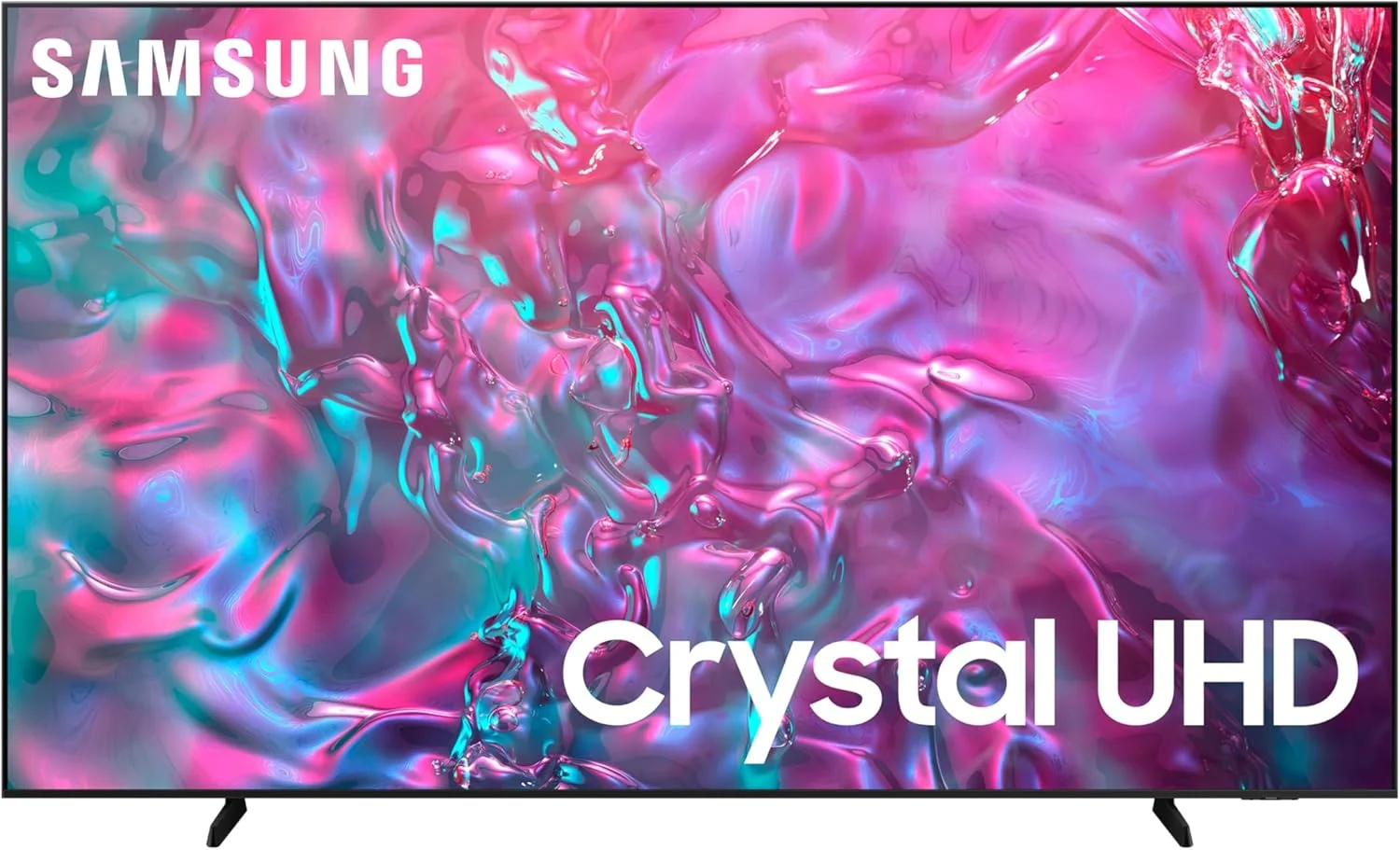 تلویزیون 98 اینچ کریستال UHD سامسونگ مدل DU9000، 4K، تقویت کننده تصویر Supersize، Motion Xcelerator 120Hz، Samsung TV Plus، Q-Symphony، تلویزیون هوشمند Tizen، UA98DU9000UXZN (نسخه امارات متحده عربی 2024)