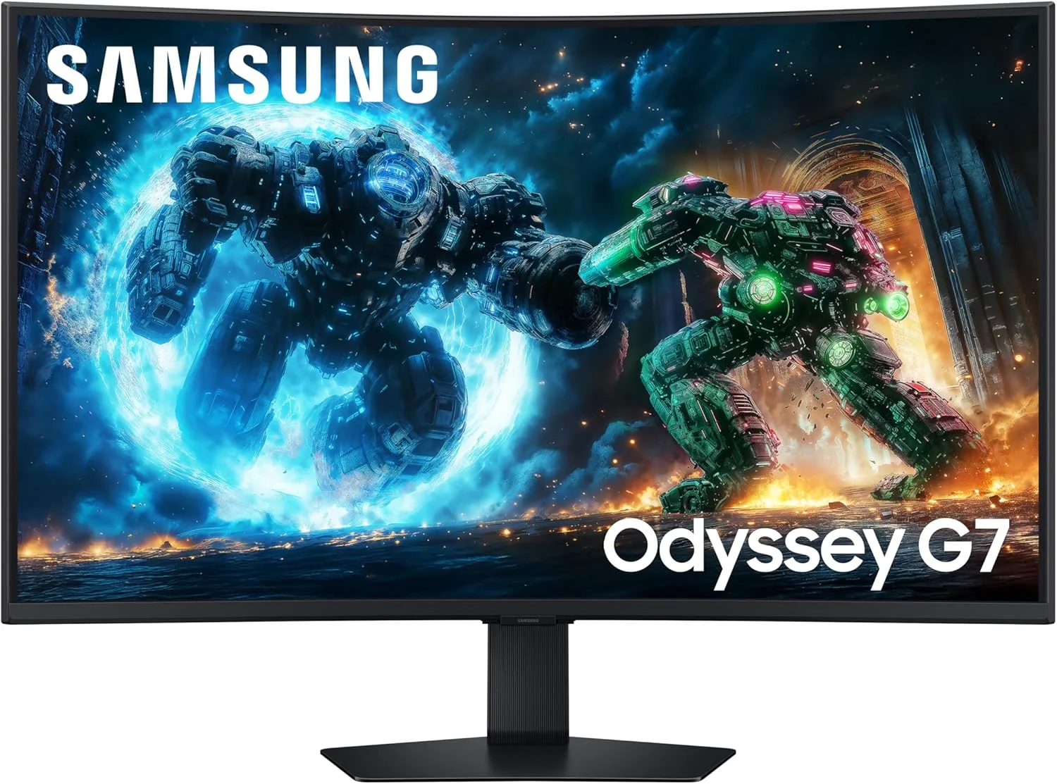 مانیتور گیمینگ فوق عریض سامسونگ 37 اینچ G7 G750F 4K (3,840 x 2,160) 165 هرتز، زمان پاسخگویی 1 میلی‌ثانیه، تنظیم ارتفاع، LS37FG750EMXUE