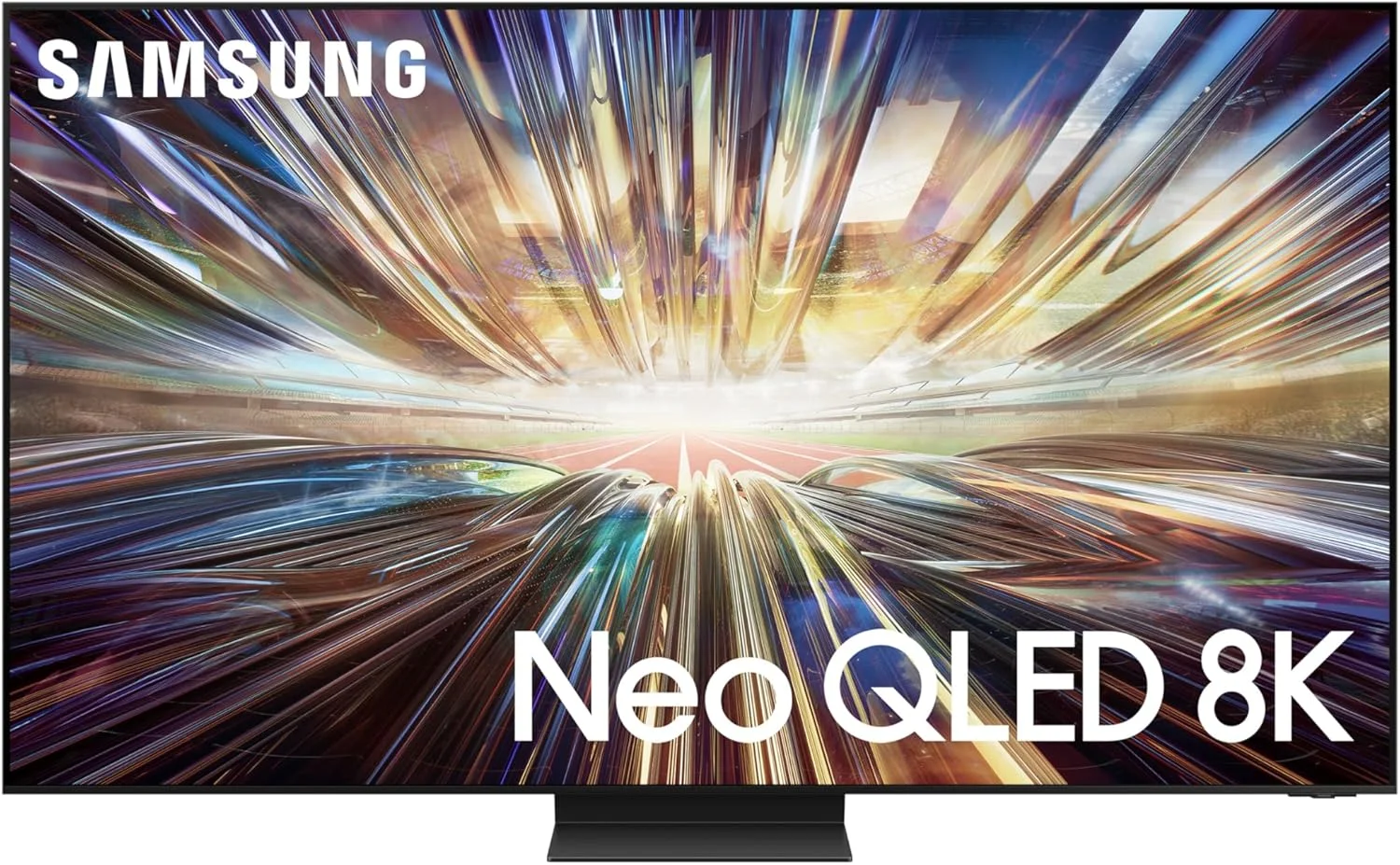 تلویزیون 65 اینچ Neo QLED سامسونگ، مدل QN800D، 8K، Mini LED، ارتقاء کیفیت تصویر 8K با هوش مصنوعی، فناوری Quantum Matrix Pro، Samsung TV Plus، تلویزیون هوشمند Tizen، QA65QN800DUXZN (نسخه امارات متحده عربی - 2024)