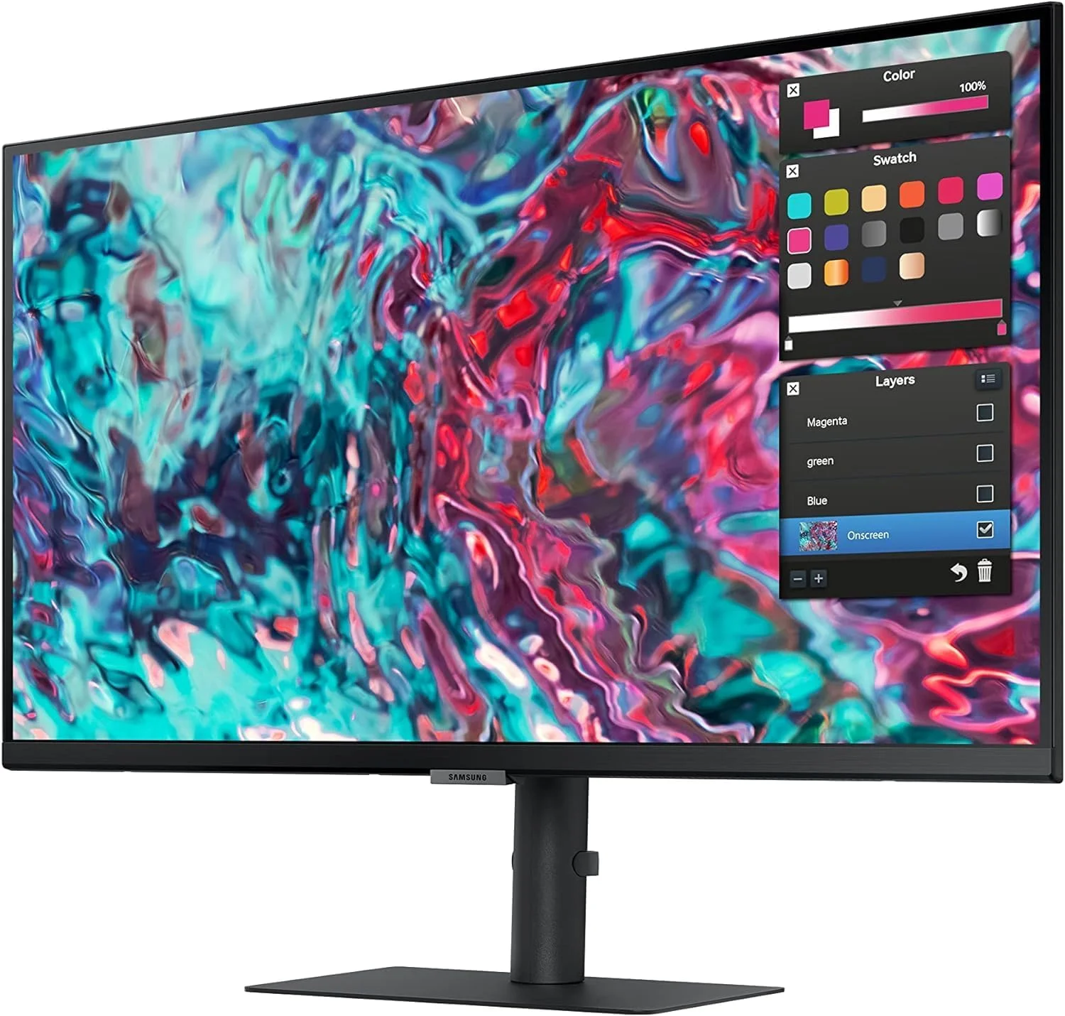 مانیتور 27 اینچی سامسونگ ViewFinity S8 Series 4K UHD با رزولوشن بالا، پنل IPS، نرخ نوسازی 60 هرتز، Thunderbolt 4، HDR 10+، بلندگوهای داخلی، پایه قابل تنظیم ارتفاع، مدل S27B804TGN، سال 2022 مانیتور 27 اینچی سامسونگ ViewFinity S8 Series 4K UHD با رزولوشن بالا، پنل IPS، نرخ نوسازی 60 هرتز، Thunderbolt 4، HDR 10+، بلندگوهای داخلی، پایه قابل تنظیم ارتفاع، مدل S27B804TGN، سال 2022