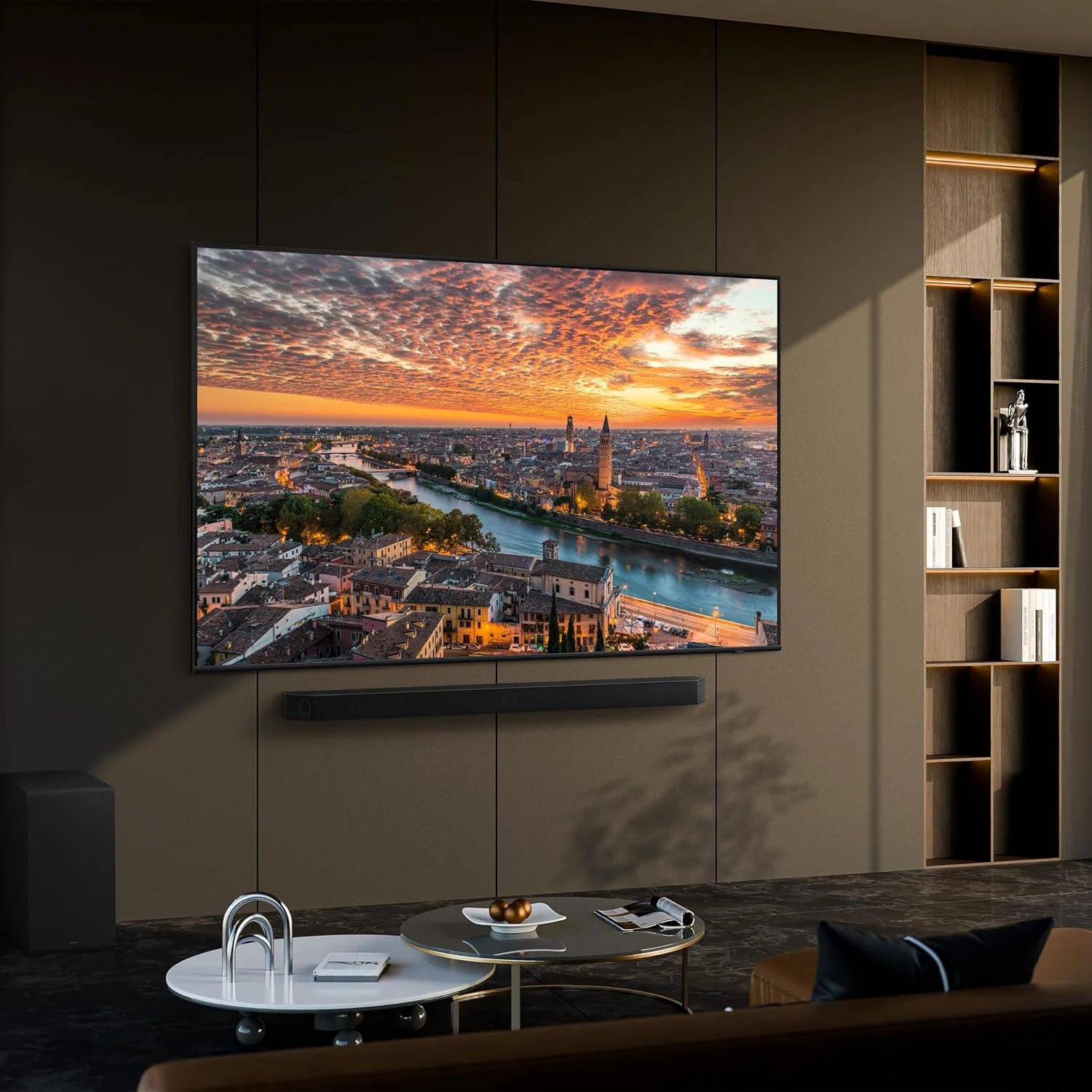 تلویزیون 65 اینچ QLED سامسونگ، QE1D، 4K، حجم رنگ 100% با Quantum Dot، ارتقاء کیفیت 4K، Samsung TV Plus، Quantum HDR، تلویزیون هوشمند Tizen، QA65QE1DAUXZN (نسخه امارات متحده عربی 2024) تلویزیون 65 اینچ QLED سامسونگ، QE1D، 4K، حجم رنگ 100% با Quantum Dot، ارتقاء کیفیت 4K، Samsung TV Plus، Quantum HDR، تلویزیون هوشمند Tizen، QA65QE1DAUXZN (نسخه امارات متحده عربی 2024)