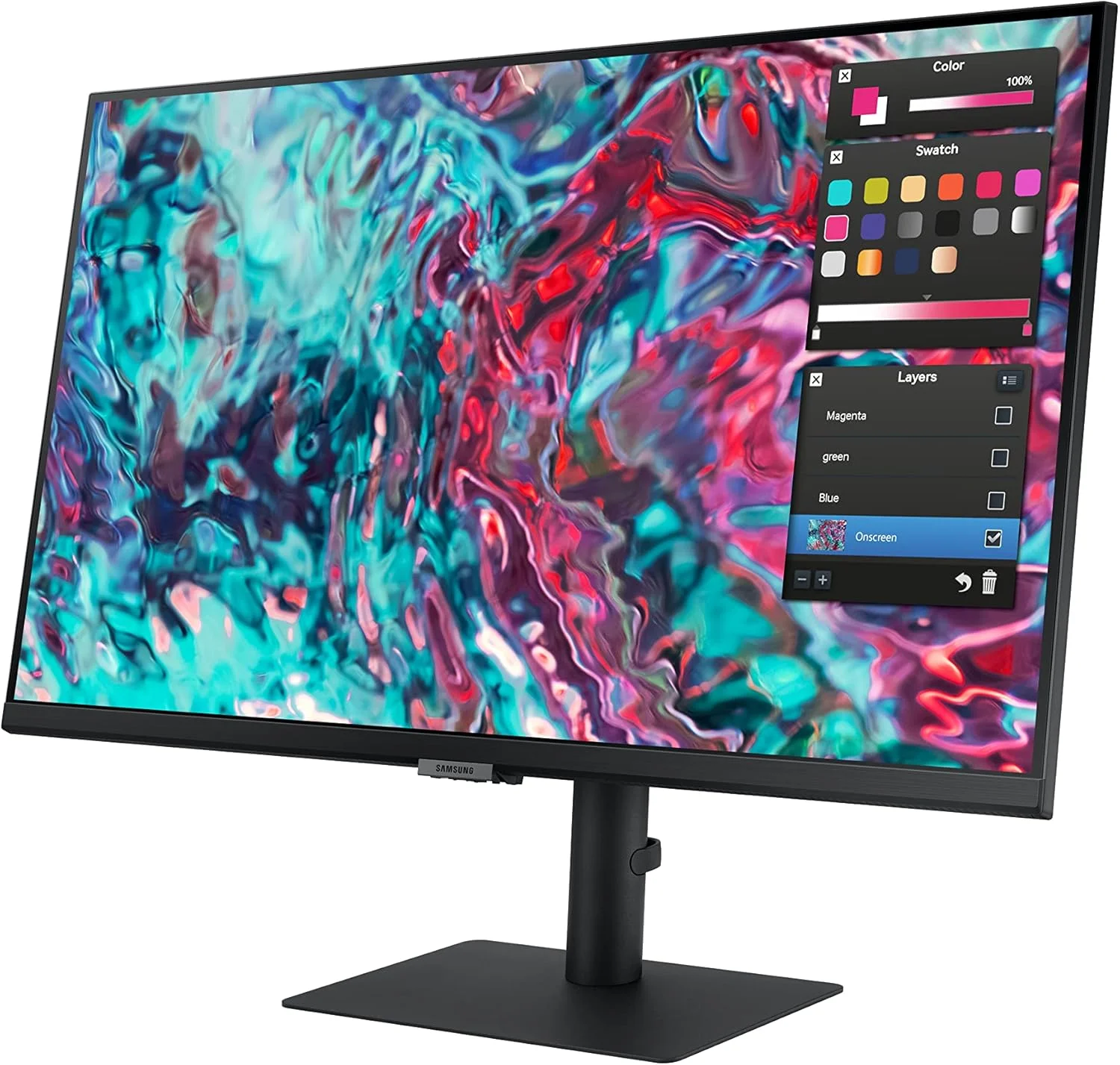 مانیتور 27 اینچی سامسونگ ViewFinity S8 Series 4K UHD با رزولوشن بالا، پنل IPS، نرخ نوسازی 60 هرتز، Thunderbolt 4، HDR 10+، بلندگوهای داخلی، پایه قابل تنظیم ارتفاع، مدل S27B804TGN، سال 2022 مانیتور 27 اینچی سامسونگ ViewFinity S8 Series 4K UHD با رزولوشن بالا، پنل IPS، نرخ نوسازی 60 هرتز، Thunderbolt 4، HDR 10+، بلندگوهای داخلی، پایه قابل تنظیم ارتفاع، مدل S27B804TGN، سال 2022