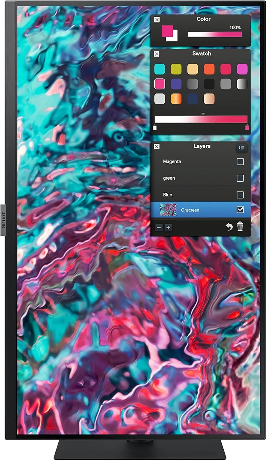 مانیتور 27 اینچی سامسونگ ViewFinity S8 Series 4K UHD با رزولوشن بالا، پنل IPS، نرخ نوسازی 60 هرتز، Thunderbolt 4، HDR 10+، بلندگوهای داخلی، پایه قابل تنظیم ارتفاع، مدل S27B804TGN، سال 2022 مانیتور 27 اینچی سامسونگ ViewFinity S8 Series 4K UHD با رزولوشن بالا، پنل IPS، نرخ نوسازی 60 هرتز، Thunderbolt 4، HDR 10+، بلندگوهای داخلی، پایه قابل تنظیم ارتفاع، مدل S27B804TGN، سال 2022
