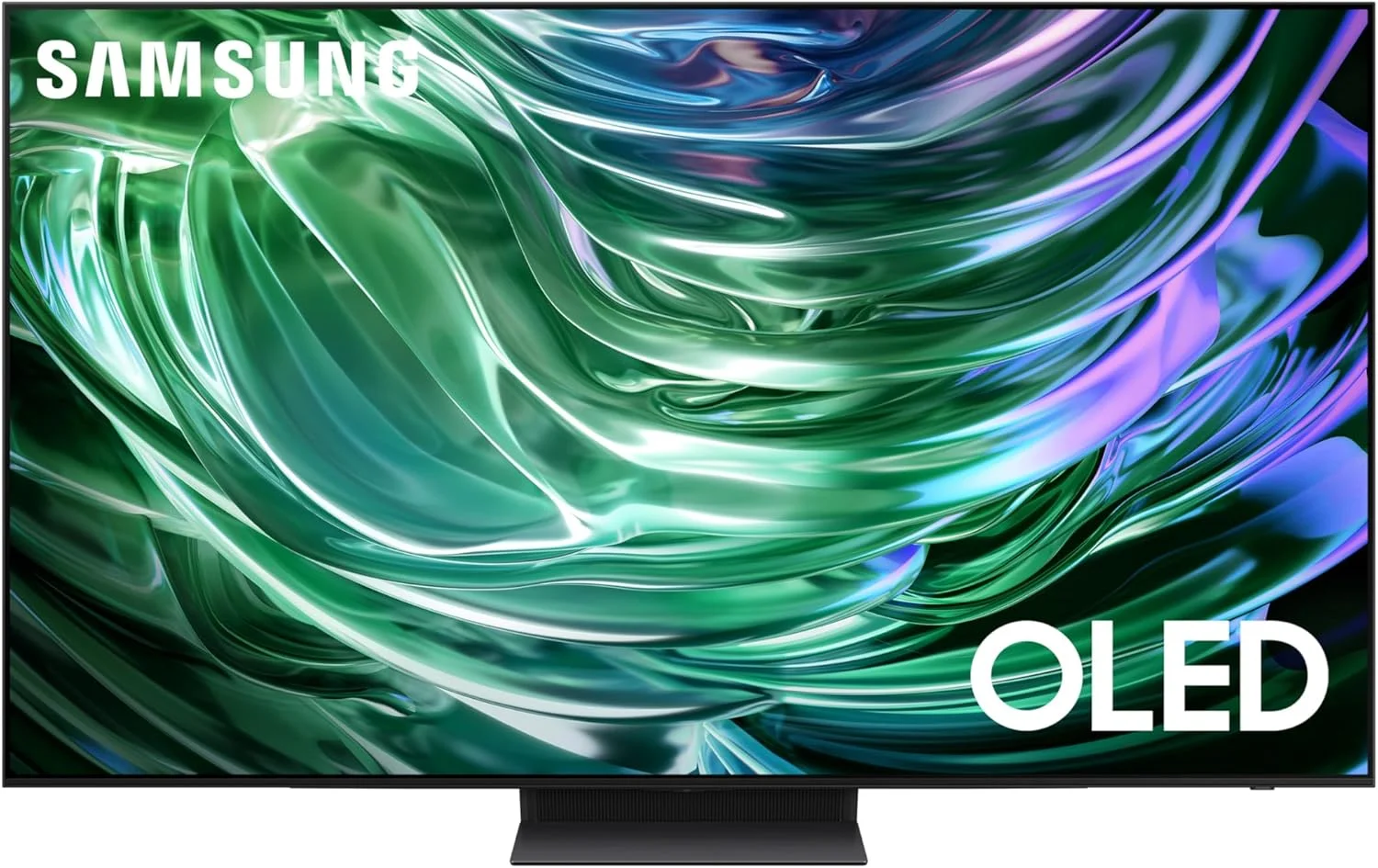 تلویزیون 55 اینچ OLED سامسونگ، S90D، 4K، پردازنده NQ4 AI Gen2، OLED HDR+، Samsung TV Plus، تلویزیون هوشمند Tizen، QA55S90DAUXZN (نسخه امارات متحده عربی 2024)