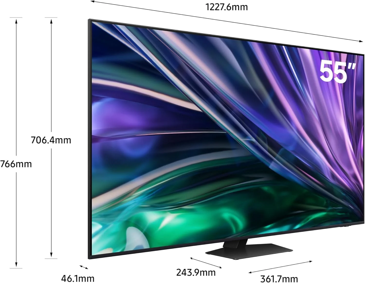 تلویزیون 55 اینچ Neo QLED سامسونگ، QN85D، 4K، Mini LED، فناوری Quantum Matrix، ارتقاء کیفیت تصویر 4K AI، سامسونگ تی وی پلاس، تلویزیون هوشمند Tizen، QA55QN85DBUXZN (نسخه امارات متحده عربی 2024) تلویزیون 55 اینچ Neo QLED سامسونگ، QN85D، 4K، Mini LED، فناوری Quantum Matrix، ارتقاء کیفیت تصویر 4K AI، سامسونگ تی وی پلاس، تلویزیون هوشمند Tizen، QA55QN85DBUXZN (نسخه امارات متحده عربی 2024)