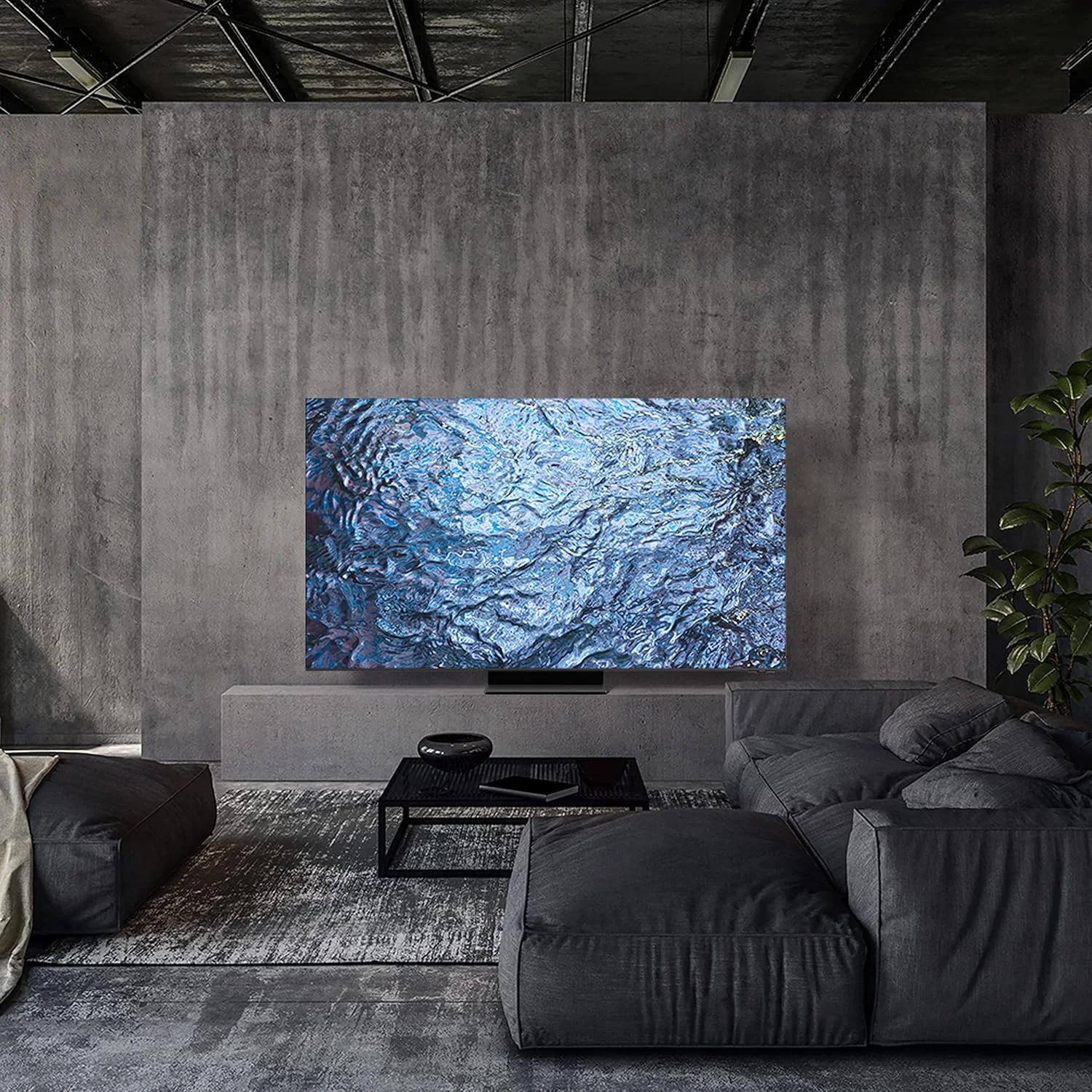 تلویزیون 75 اینچ سامسونگ 8K Neo QLED HDR با پردازنده کوانتومی عصبی، صفحه نمایش Infinity مدل QE75QN900CUXZN - 1 سال گارانتی (مدل 2023 - نسخه بین المللی) (بازسازی شده)