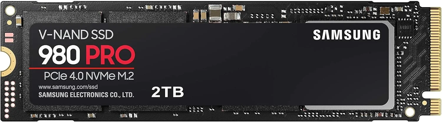 حافظه اس اس دی اینترنال 2 ترابایتی سامسونگ 980 PRO PCIe NVMe Gen4 مخصوص بازی M.2 (MZ-V8P2T0)