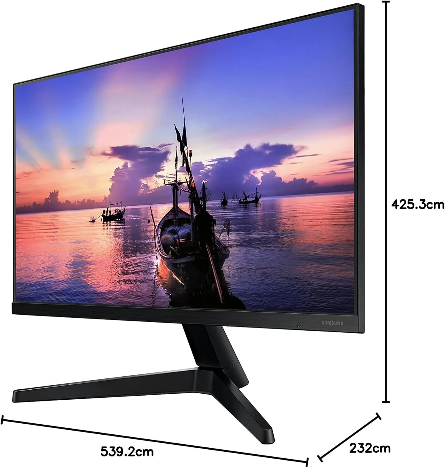 مانیتور گیمینگ 23.8 اینچی سامسونگ مدل C24RG54FQR